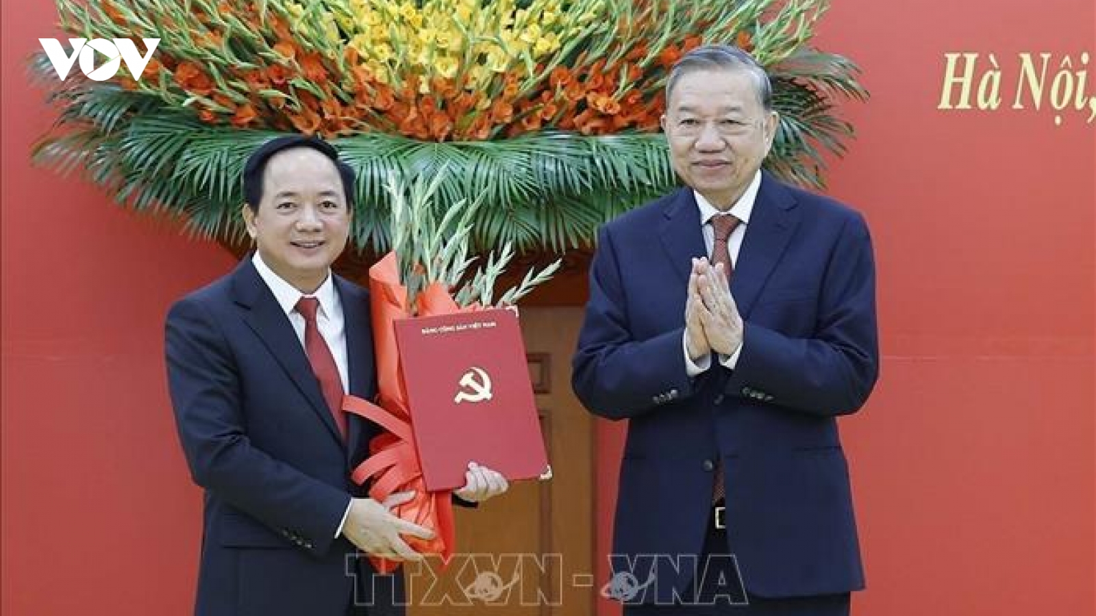 Ông Trịnh Văn Quyết giữ chức Trưởng Ban Tuyên giáo và Dân vận Trung ương