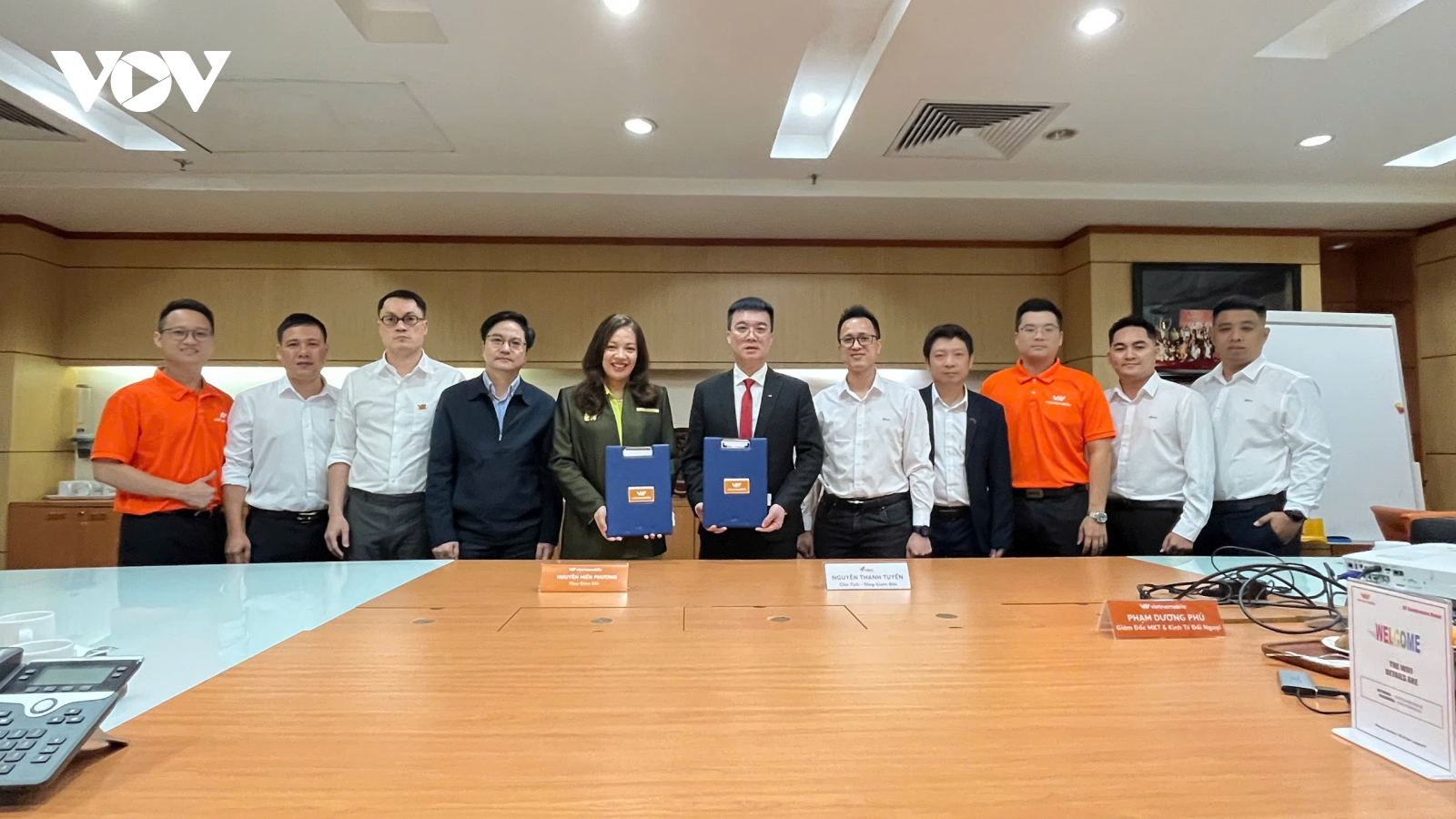 VNDC hợp tác chiến lược với Vietnamobile thúc đẩy phát triển hạ tầng viễn thông