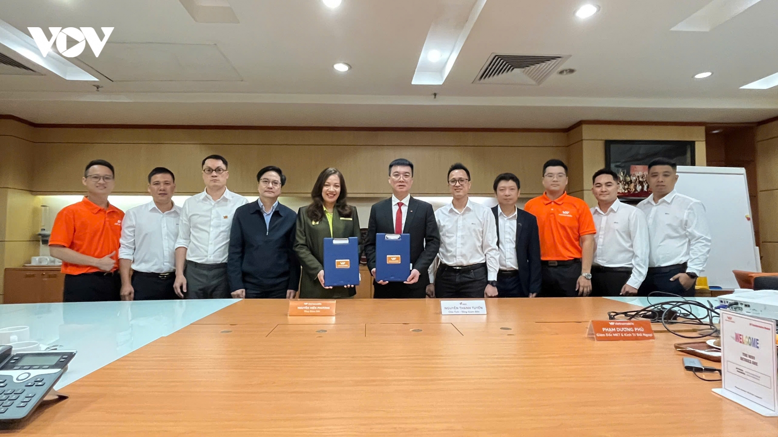VNDC hợp tác chiến lược với Vietnamobile thúc đẩy phát triển hạ tầng viễn thông