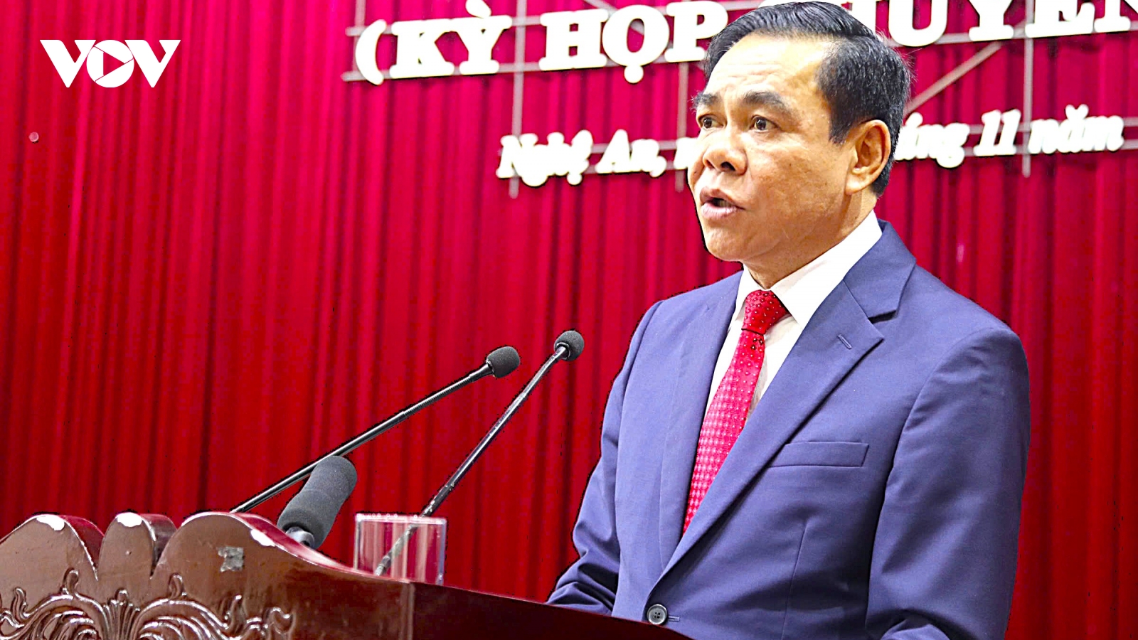 Ông Võ Trọng Hải được bầu giữ chức Chủ tịch tỉnh Nghệ An