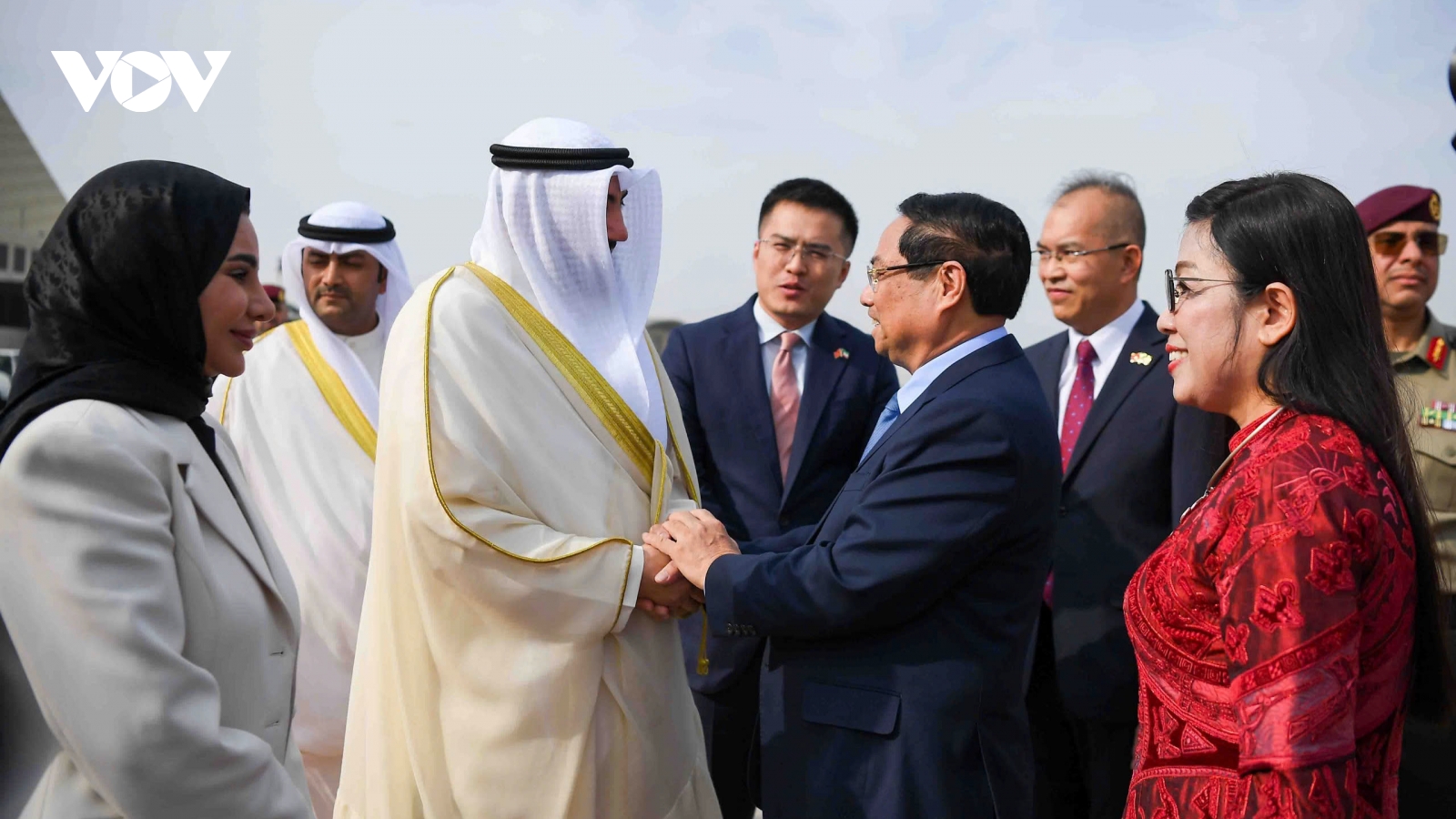 Thủ tướng Phạm Minh Chính và Phu nhân bắt đầu thăm chính thức Kuwait