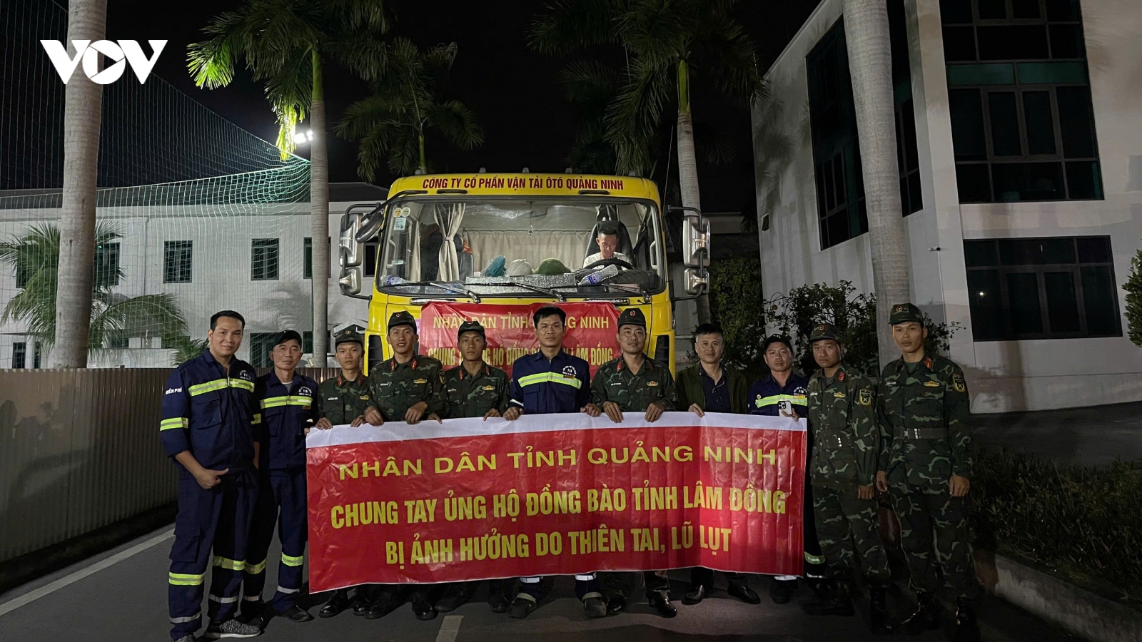 Quảng Ninh chi viện khẩn cấp 45 tấn hàng cứu trợ đến đồng bào Lâm Đồng