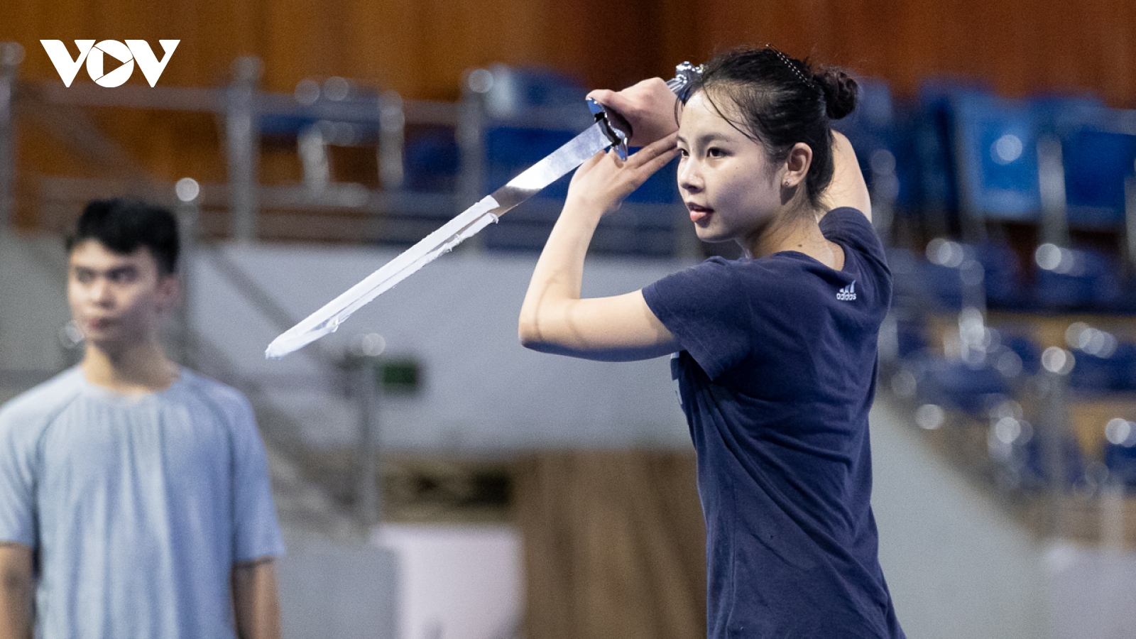 Bóng hồng wushu chỉnh từng ánh mắt để thích nghi những thay đổi tại SEA Games 33