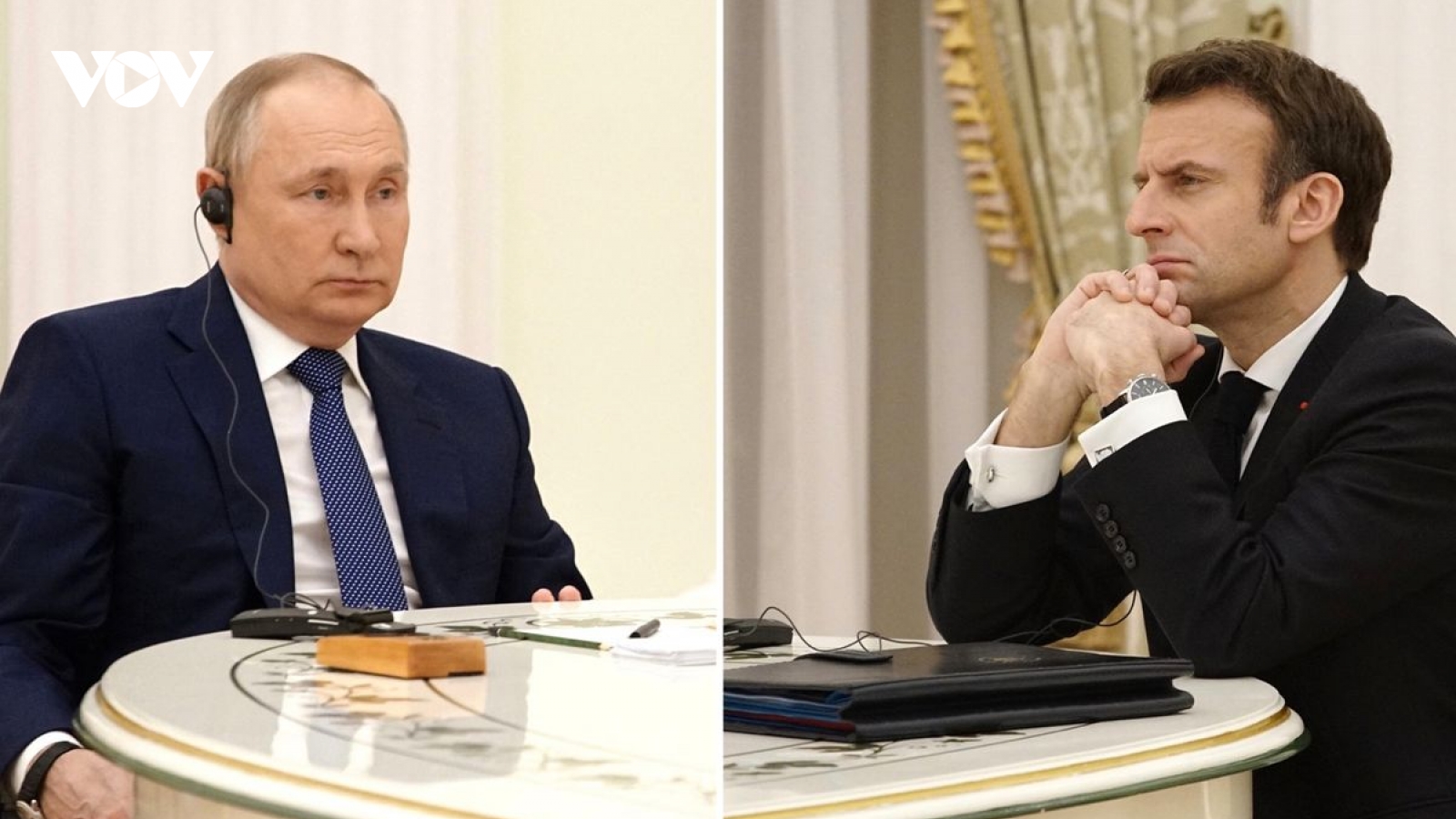 Pháp khẳng định sẵn sàng đối thoại với Nga về tình hình Ukraine