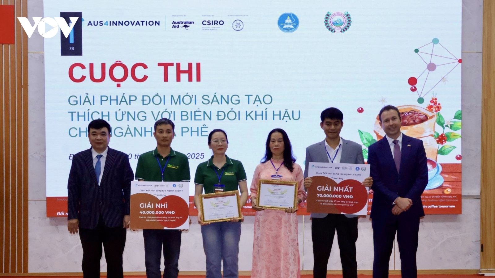 Lan tỏa sáng tạo thích ứng biến đổi khí hậu cho ngành cà phê