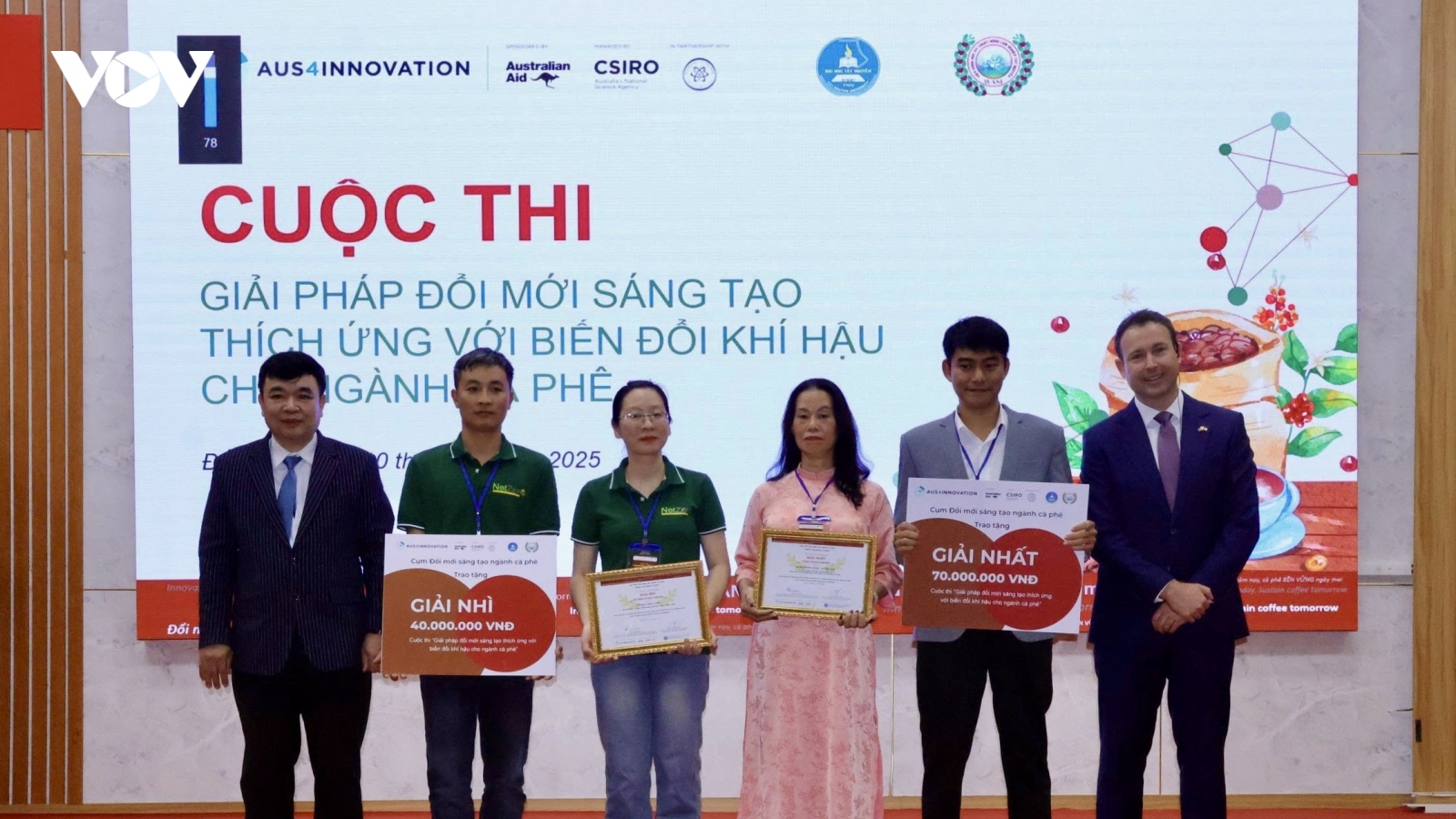 Lan tỏa sáng tạo thích ứng biến đổi khí hậu cho ngành cà phê
