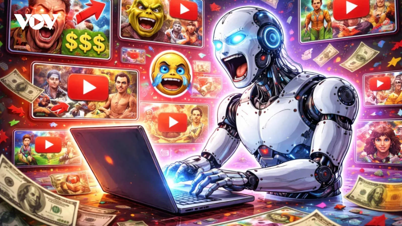 Nội dung rác do AI tạo ra đang bào mòn hệ sinh thái YouTube