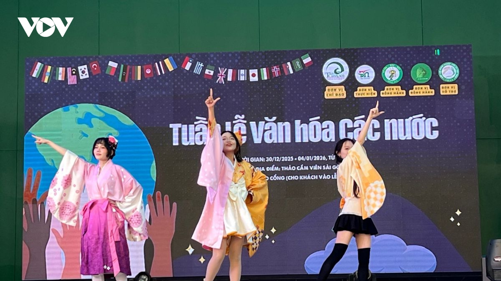 Khai mạc Tuần lễ Văn hóa Quốc tế tại Thảo Cầm Viên, miễn phí vé buổi tối