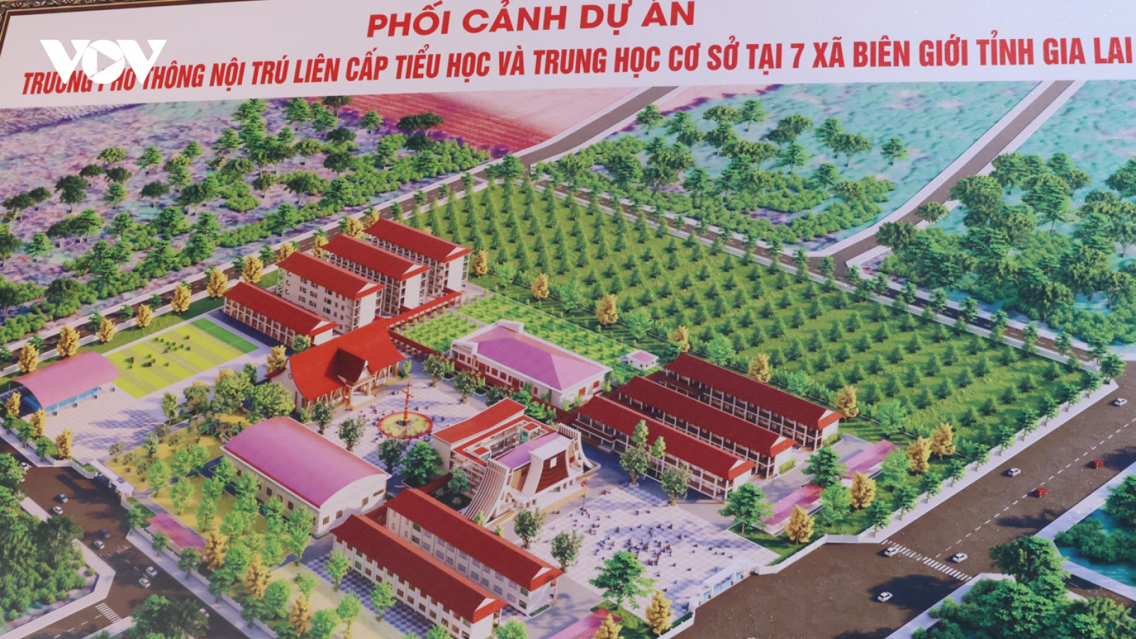 Chung tay xây dựng trường, chăm lo cho trẻ em vùng dân tộc thiểu số Gia Lai