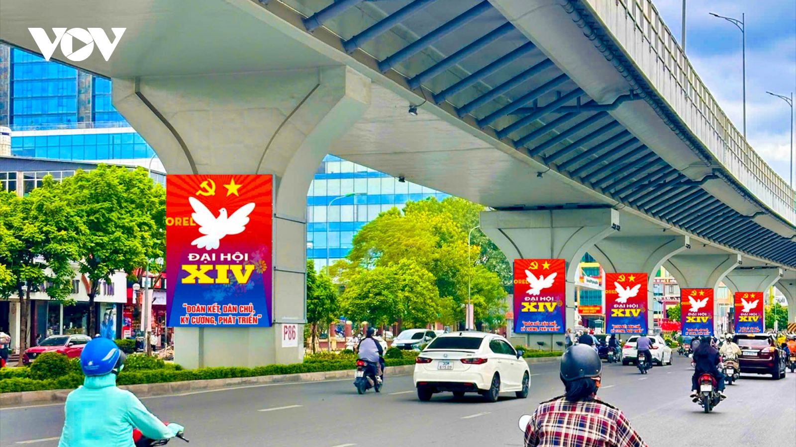 Lột bỏ vẻ nhếch nhác, xuống cấp, Vành đai 2 (Hà Nội) “thay áo mới”