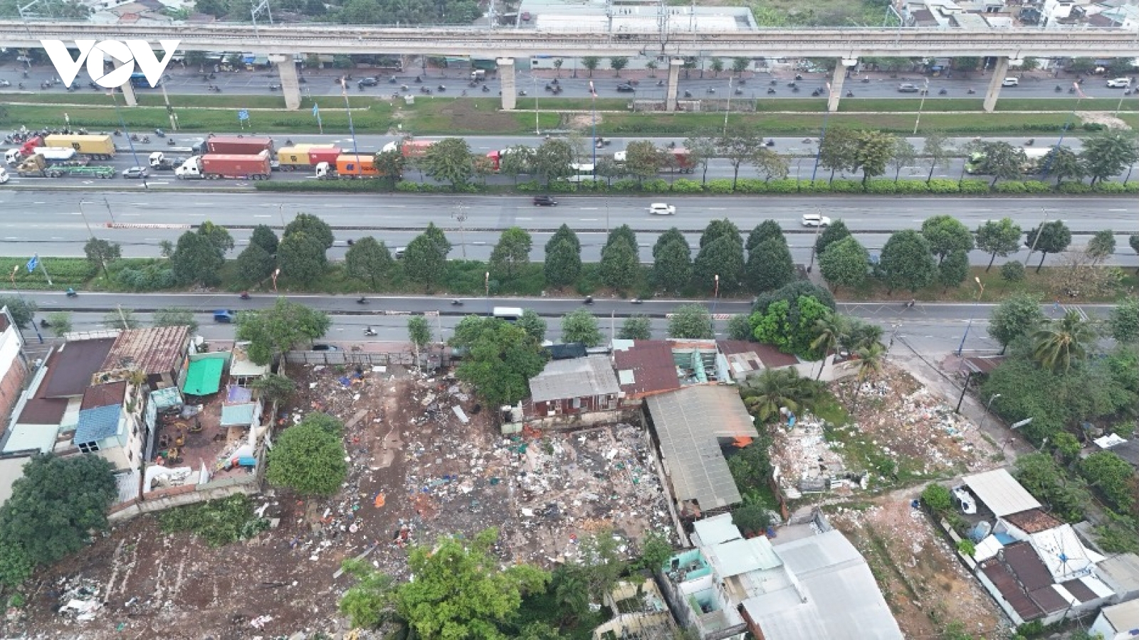 Mắt xích chiến lược vành đai 2 TP.HCM ngổn ngang trước giờ khởi công 19/12