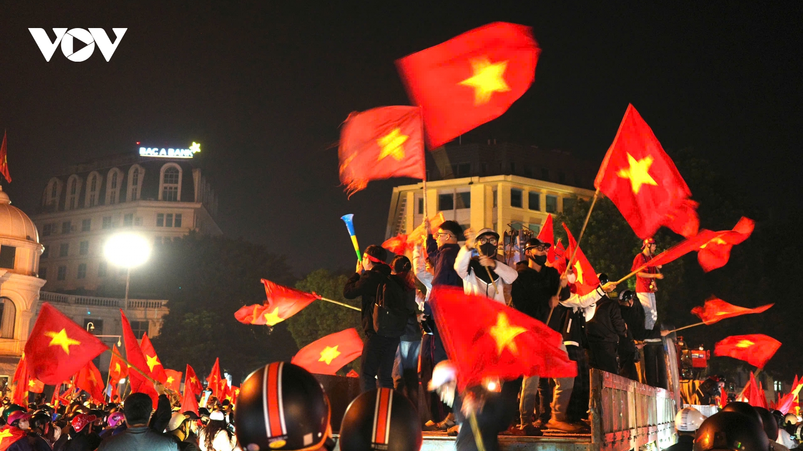 Không khí ăn mừng chức vô địch SEA Games 33 của ĐT U22 Việt Nam