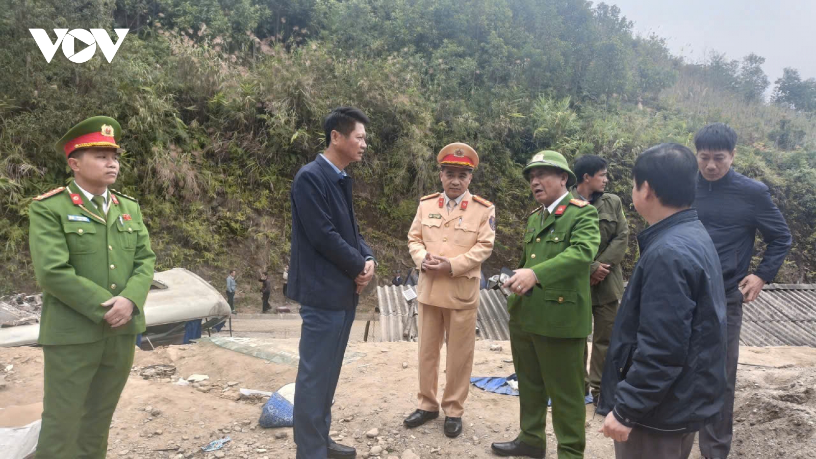 Hiện trường vụ lật xe ở Lào Cai khiến 9 người tử vong tại xã Phình Hồ