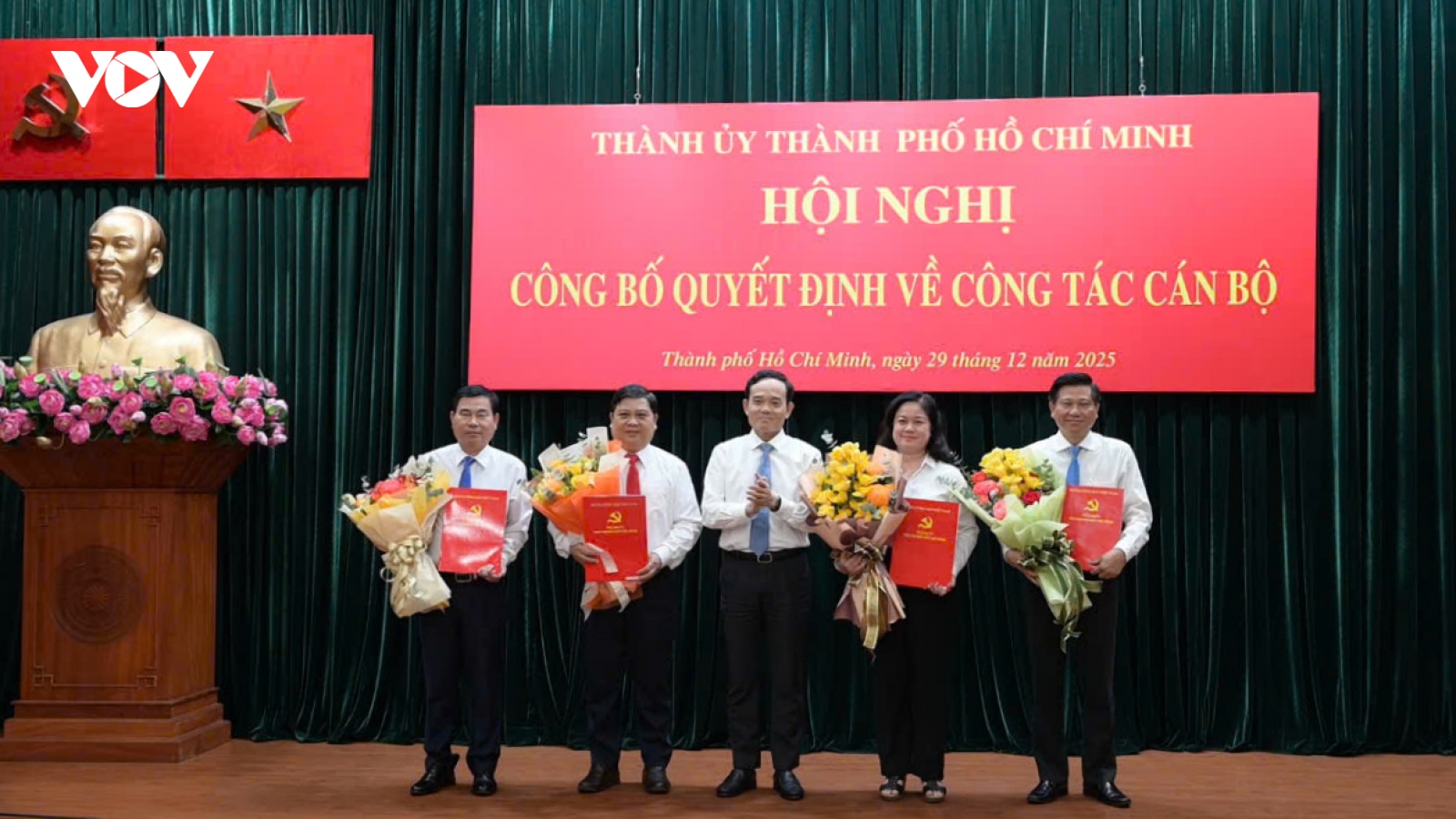 TP.HCM điều động 3 Ủy viên Ban Thường vụ Thành ủy làm Bí thư phường