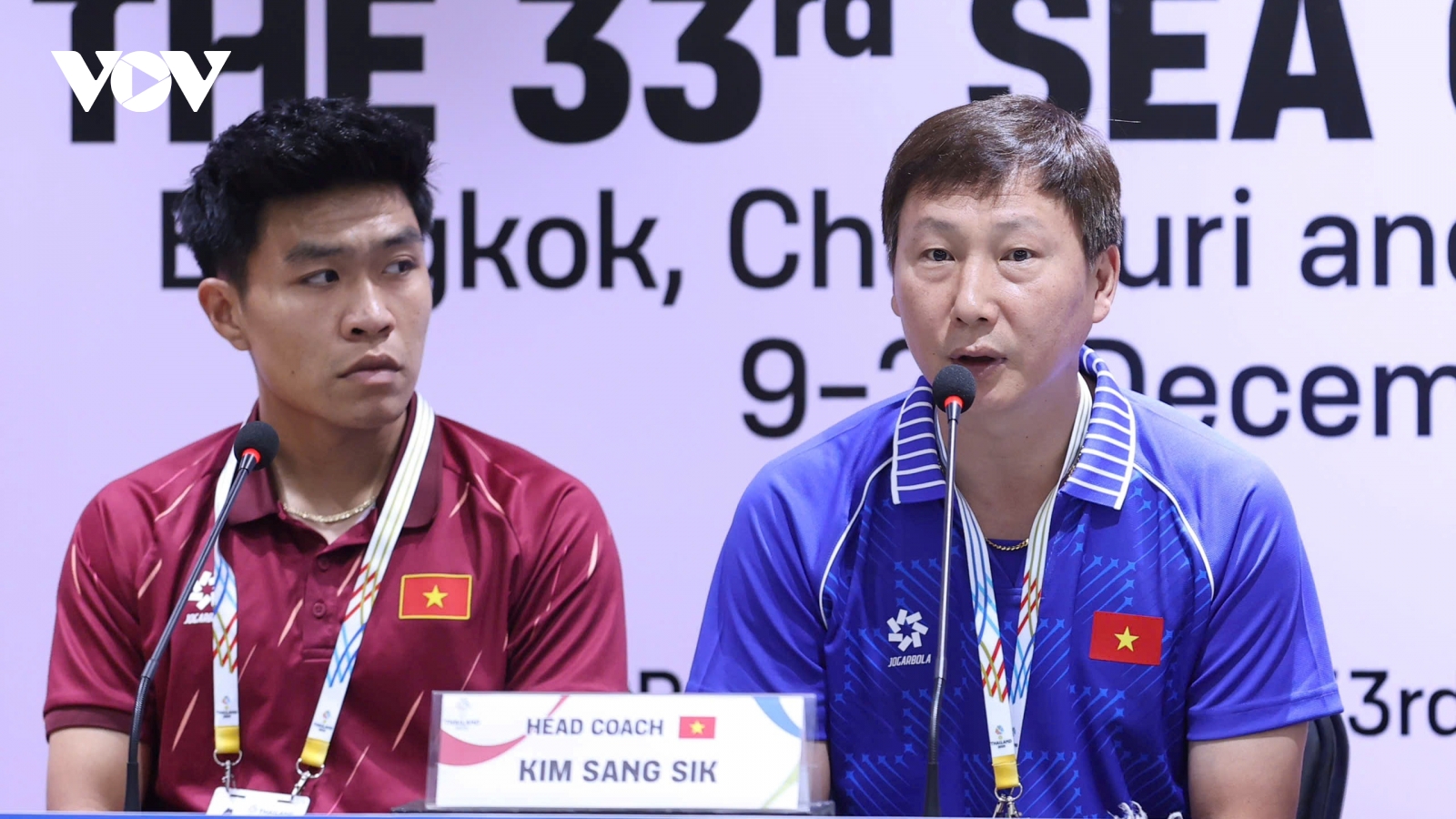 Chung kết bóng đá nam SEA Games 33: HLV Kim Sang Sik bất ngờ nói về trọng tài