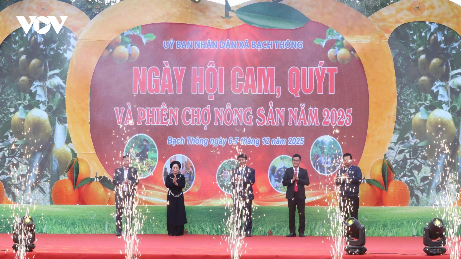 Sôi nổi Ngày hội Cam quýt ở vùng cao Thái Nguyên
