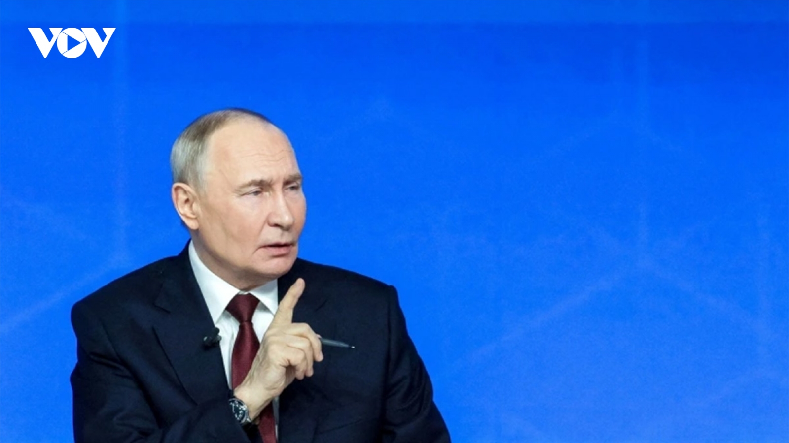 Tổng thống Nga Putin họp báo cuối năm, trả lời 77 câu hỏi