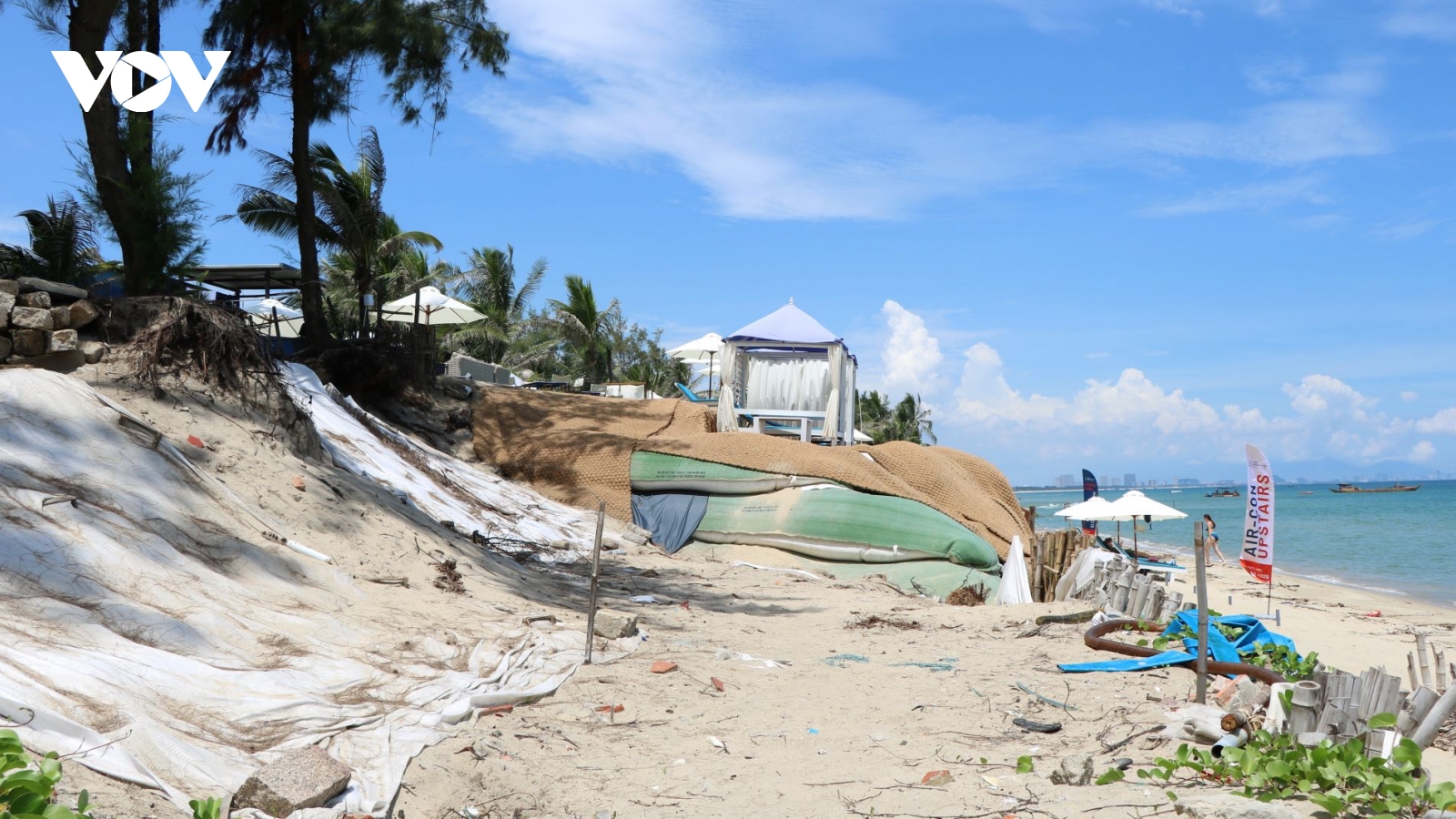 Đà Nẵng công bố tình huống khẩn cấp do sạt lở bờ biển phường Hội An Đông