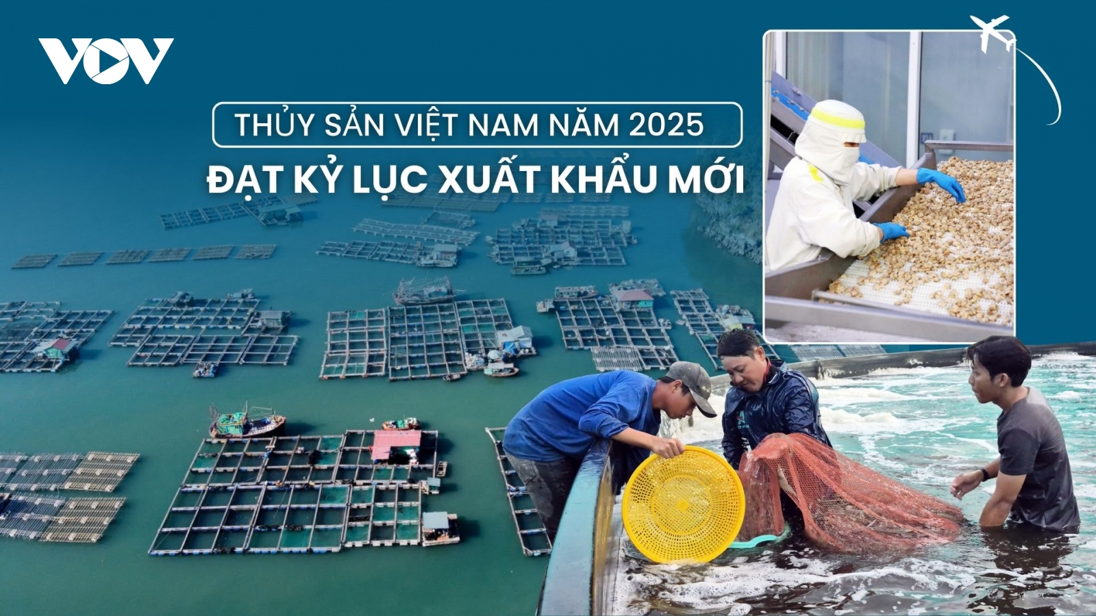 Thủy sản Việt Nam năm 2025 đạt kỷ lục xuất khẩu mới
