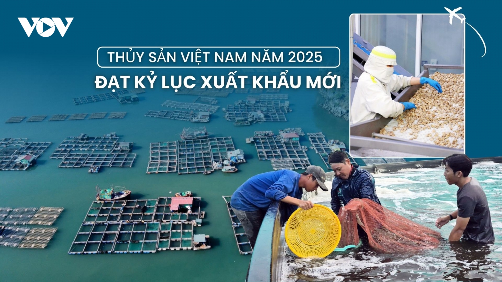 Thủy sản Việt Nam năm 2025 đạt kỷ lục xuất khẩu mới