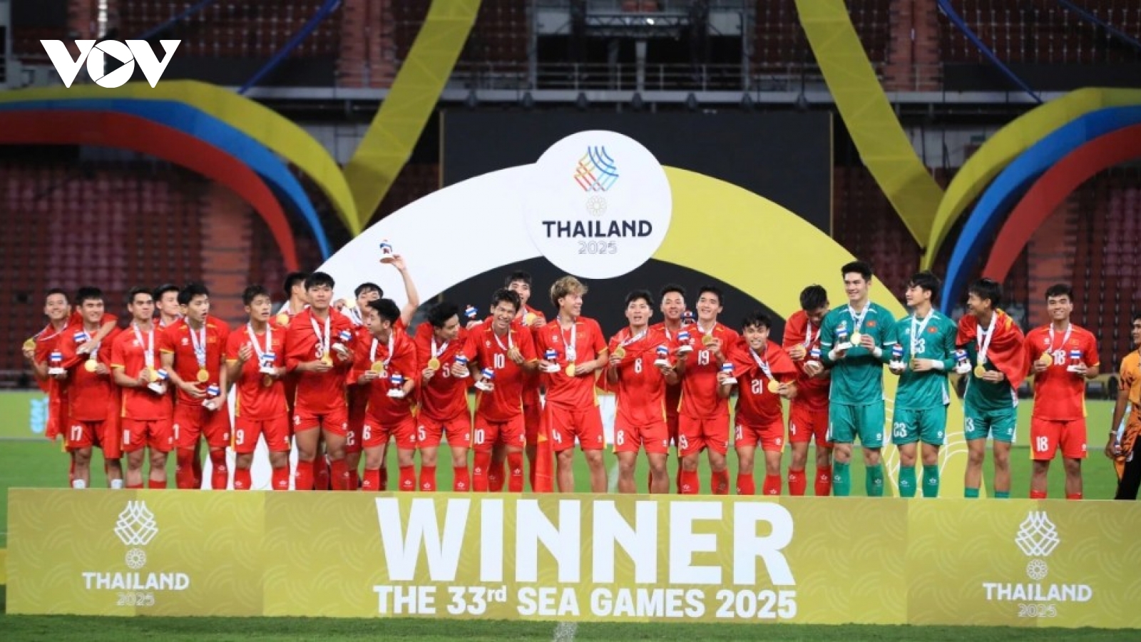 Vietnam U22 erupts in joy after SEA Games 2025 triumph