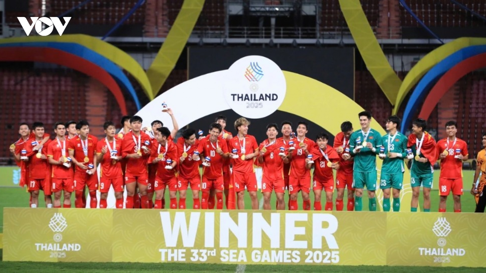 Vietnam U22 erupts in joy after SEA Games 2025 triumph