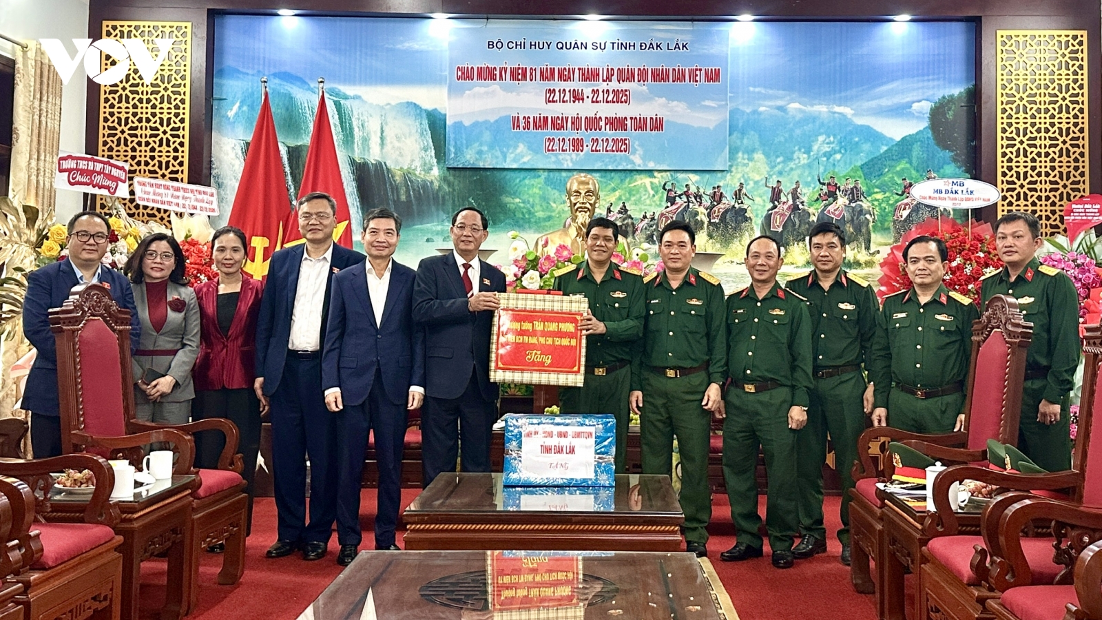 Phó Chủ tịch Quốc hội Trần Quang Phương làm việc tại Đắk Lắk