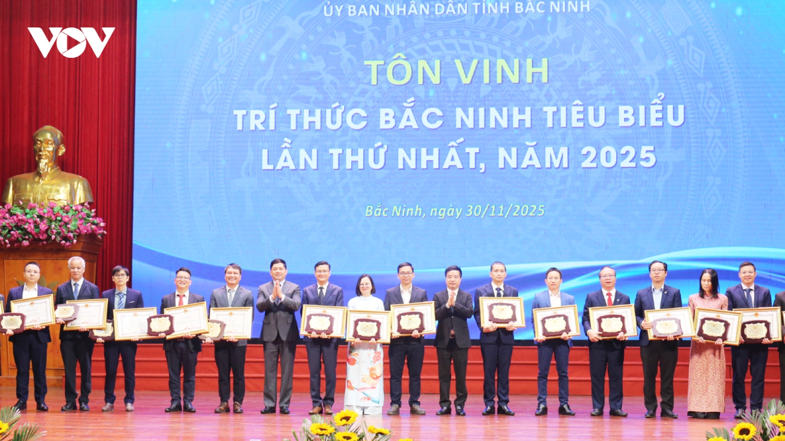 Lễ tôn vinh trí thức Bắc Ninh tiêu biểu lần thứ Nhất năm 2025