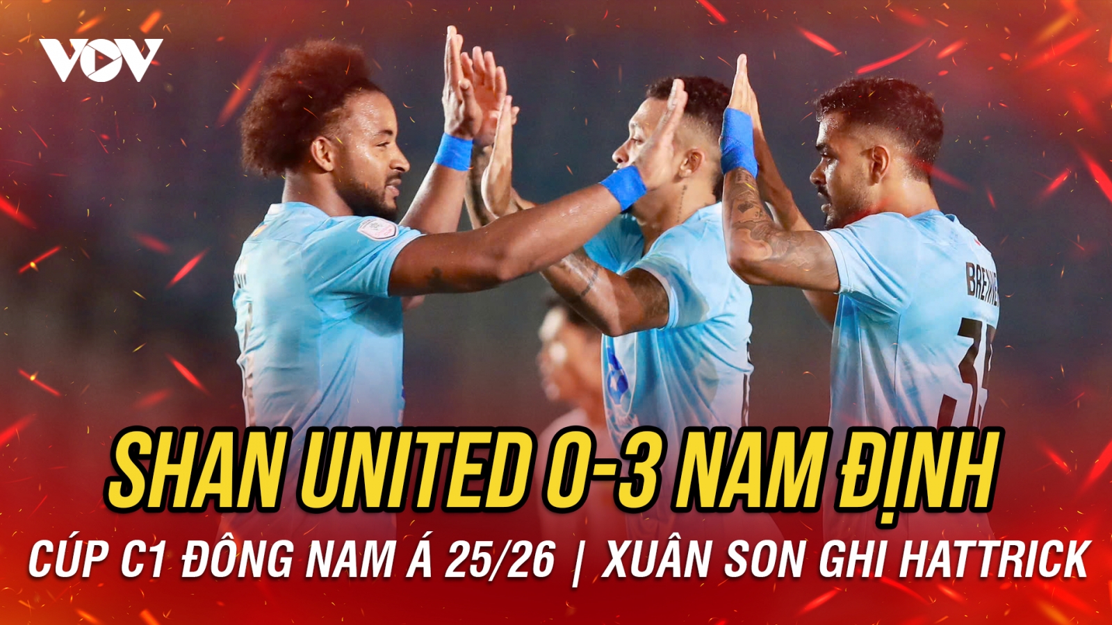 Kết quả bóng đá Việt Nam hôm nay 4/12: Xuân Son ghi hattrick, Nam Định thắng đậm