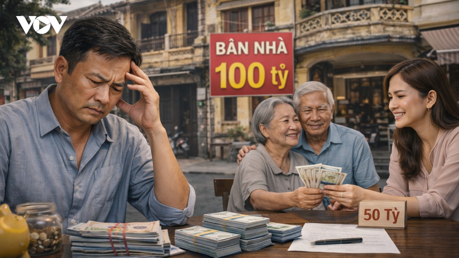 Bán nhà phố cổ Hà Nội gần 100 tỷ, tôi nghẹn lòng khi bố mẹ định chia em gái 50 tỷ
