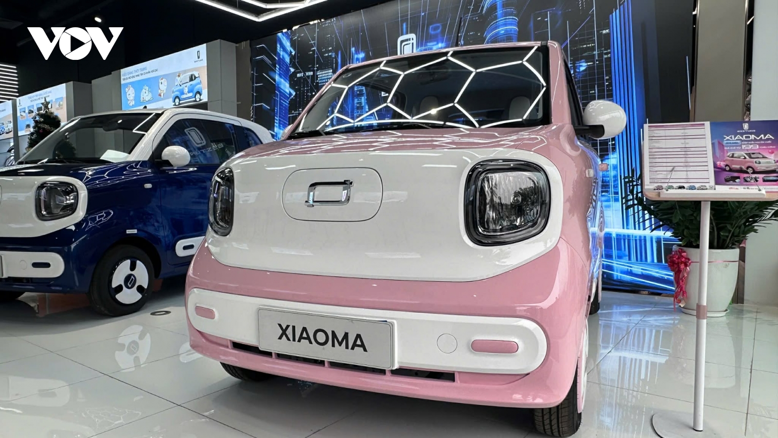 "Soi" ô tô điện mini Bestune Xiaoma giá chỉ 199 triệu đồng