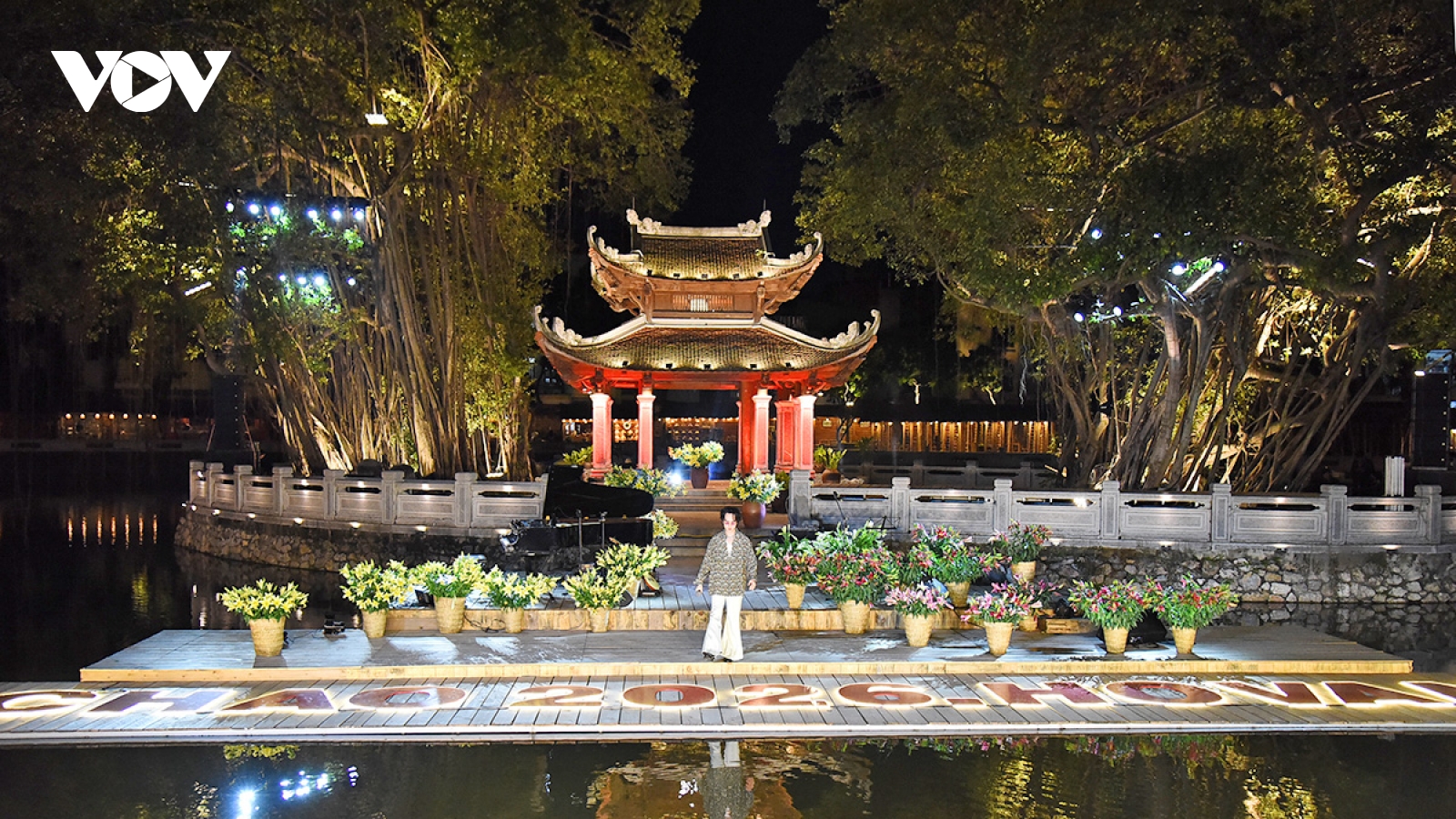 Giai điệu “Chào 2026” nồng nàn giữa không gian di sản văn hóa Hồ Văn