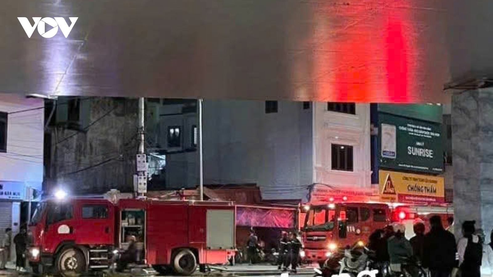 Cháy nhà trọ trong đêm khiến 2 người bị thương  tại phường An Hải ,TP Hải Phòng