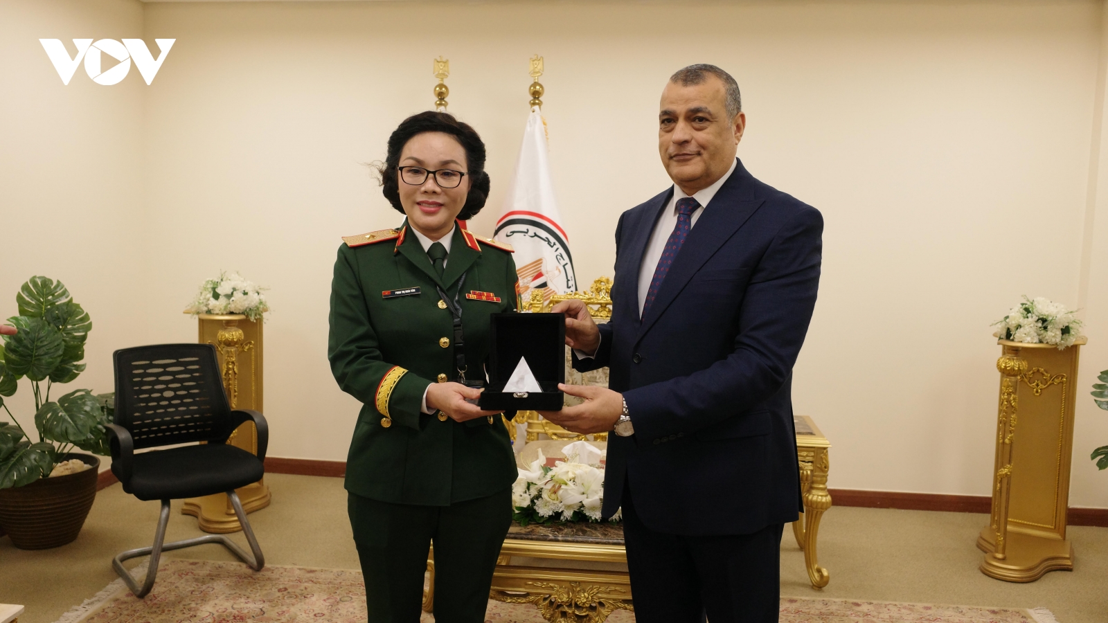 Việt Nam và Ai Cập nhất trí đẩy mạnh hợp tác công nghiệp quốc phòng