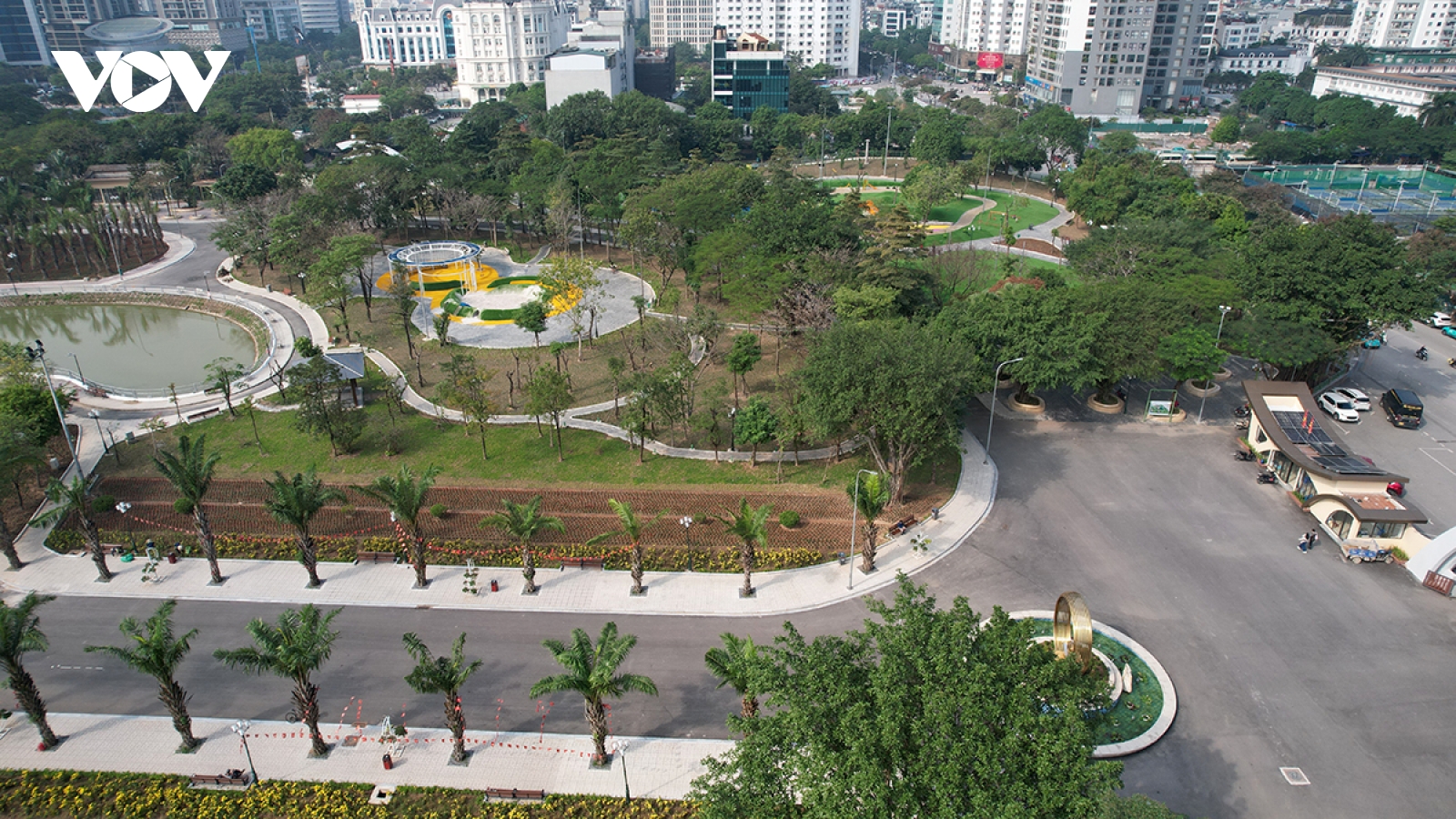 Hà Nội hoàn thiện hệ thống công viên, hướng tới đô thị xanh, đáng sống