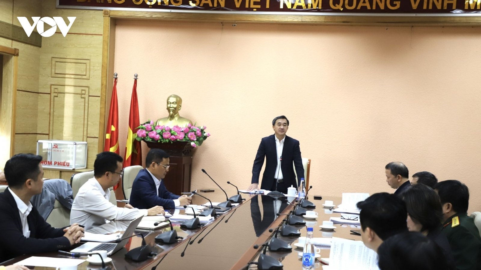 Chuẩn bị công tác y tế phục vụ Đại hội Đảng toàn quốc lần thứ XIV