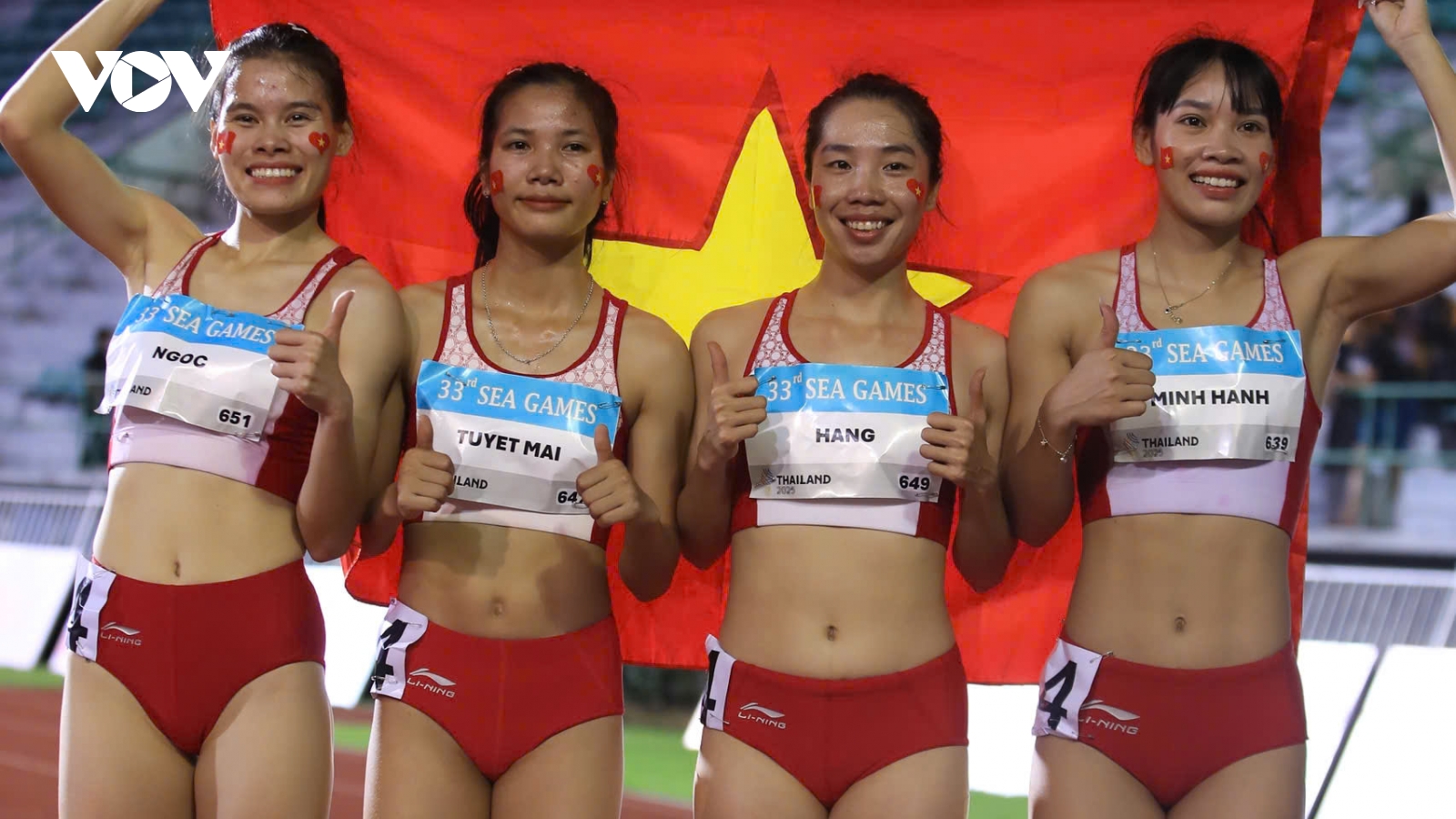 Vì sao đội tiếp sức 4x400m nữ Việt Nam giành HCV SEA Games 33, bỏ xa Thái Lan?