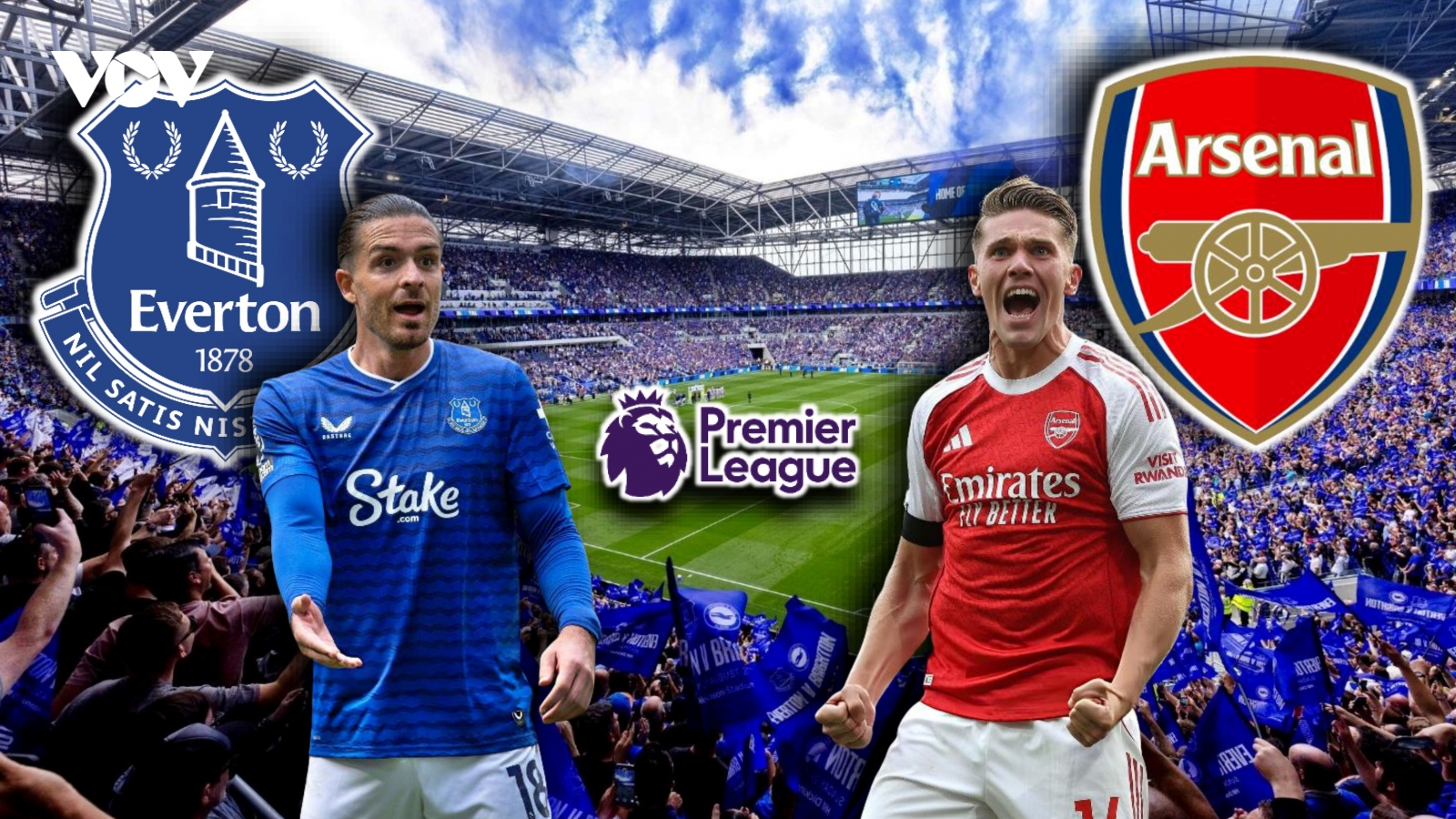 Dự đoán kết quả và đội hình ra sân trận Everton vs Arsenal