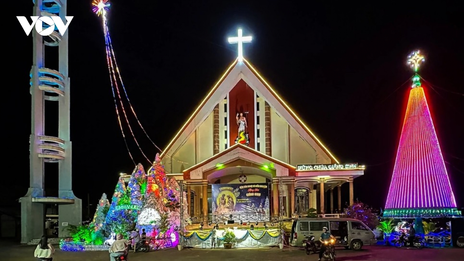 Festive Christmas atmosphere fills Dak Lak in Vietnam’s Central Highlands