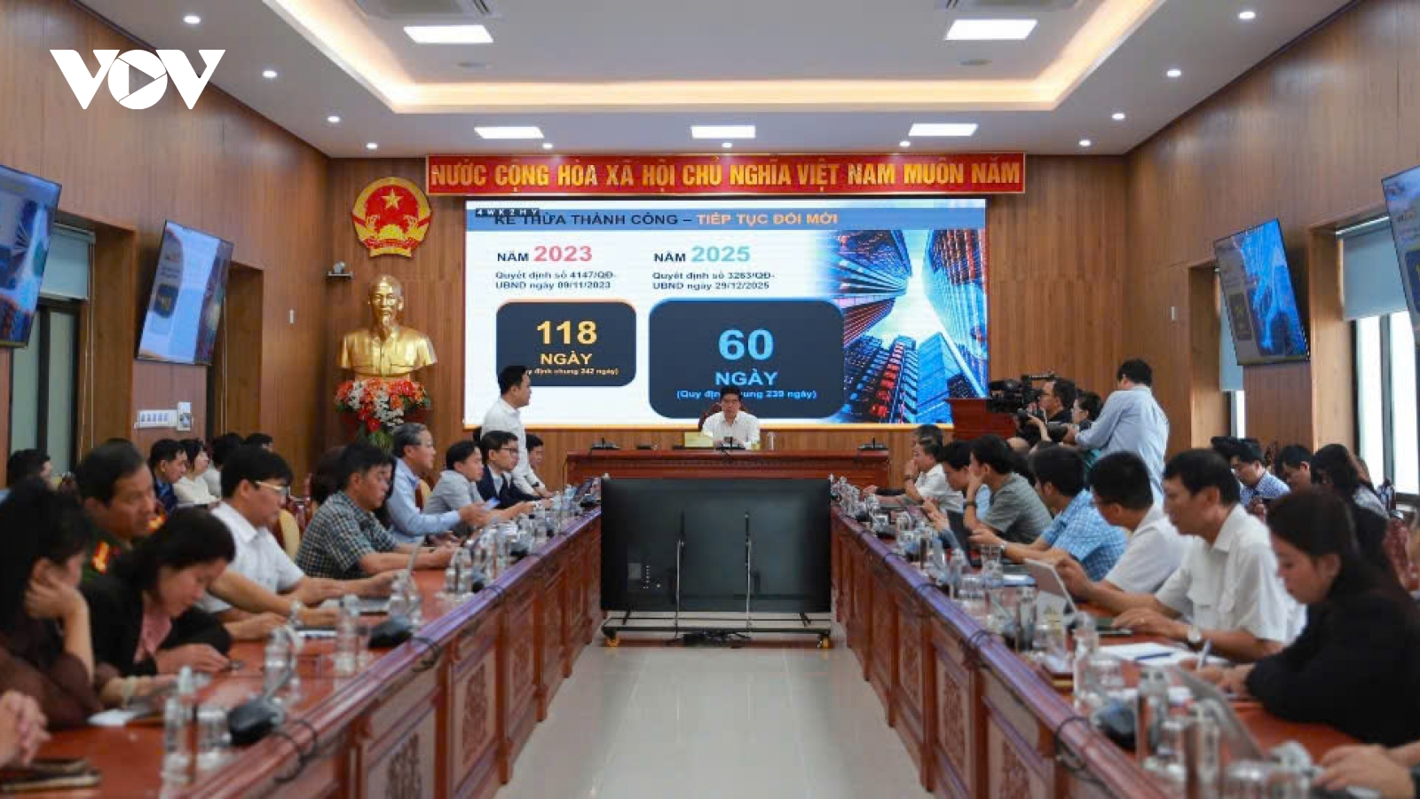 Gia Lai cắt giảm hơn một nửa thời gian giải quyết thủ tục hành chính