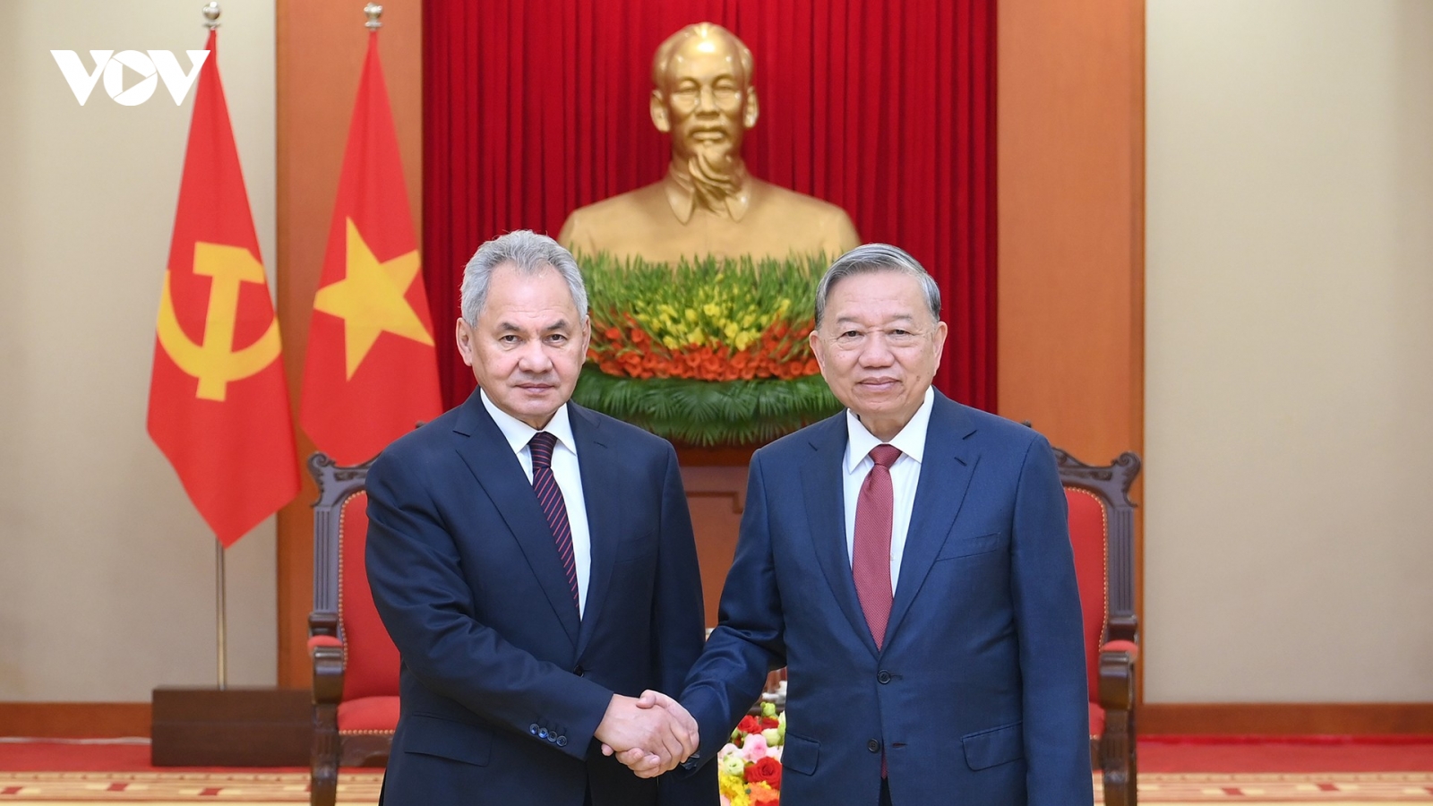 Tổng Bí thư Tô Lâm tiếp Thư ký Hội đồng An ninh Nga