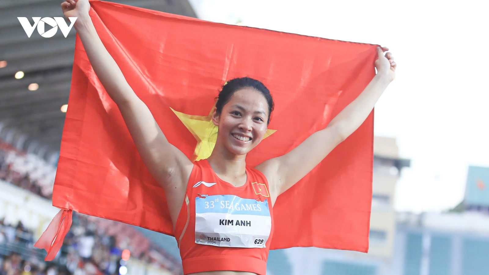 VĐV điền kinh Việt Nam ngỡ ngàng khi giành HCV SEA Games 33