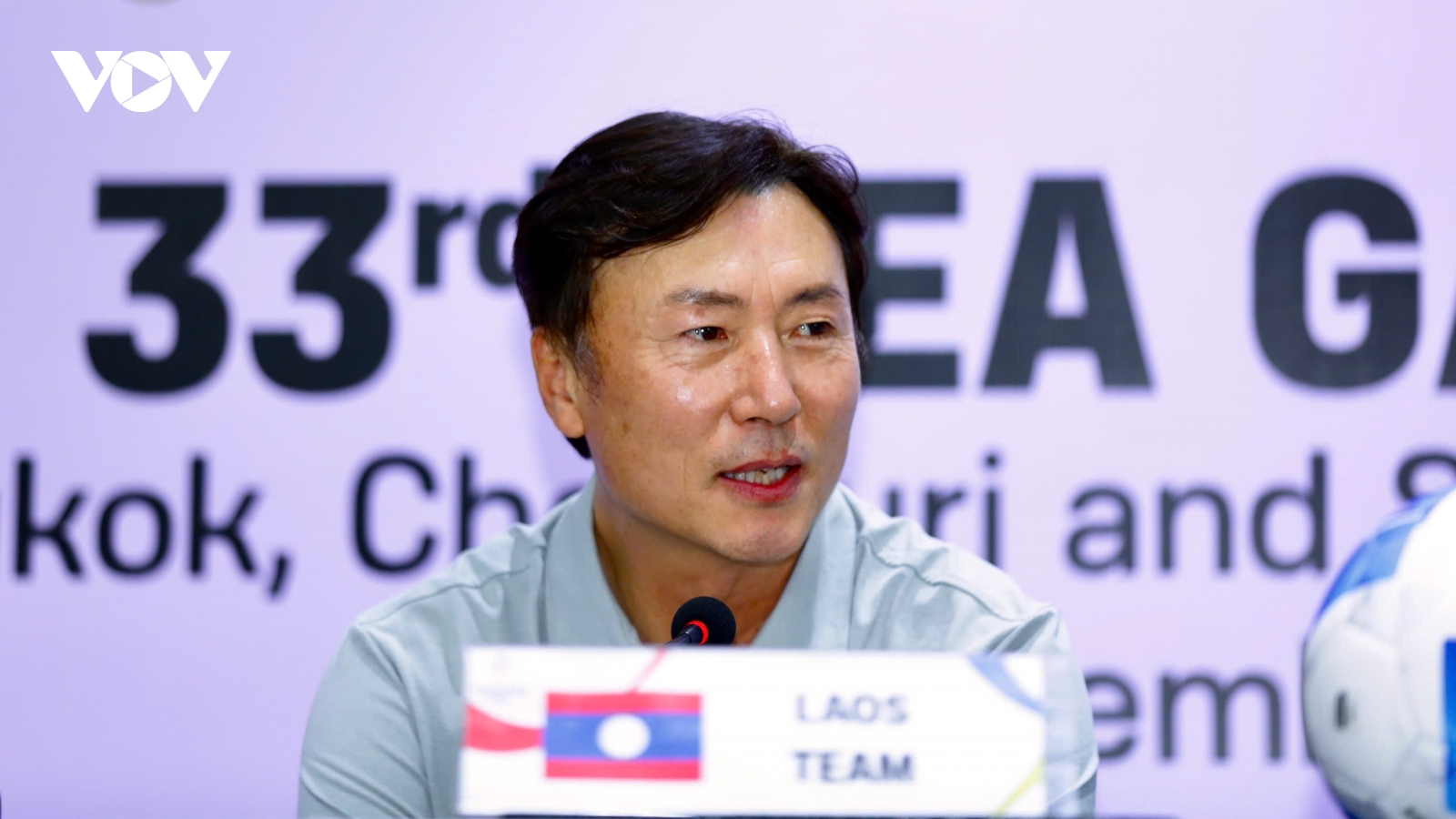 HLV U22 Lào phản ứng gì về bàn thắng gây tranh cãi của U22 Việt Nam?