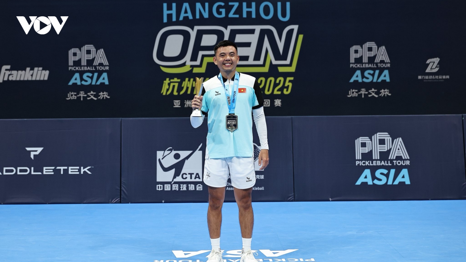Lý Hoàng Nam nói gì sau khi xuất sắc vô địch PPA Tour Asia?