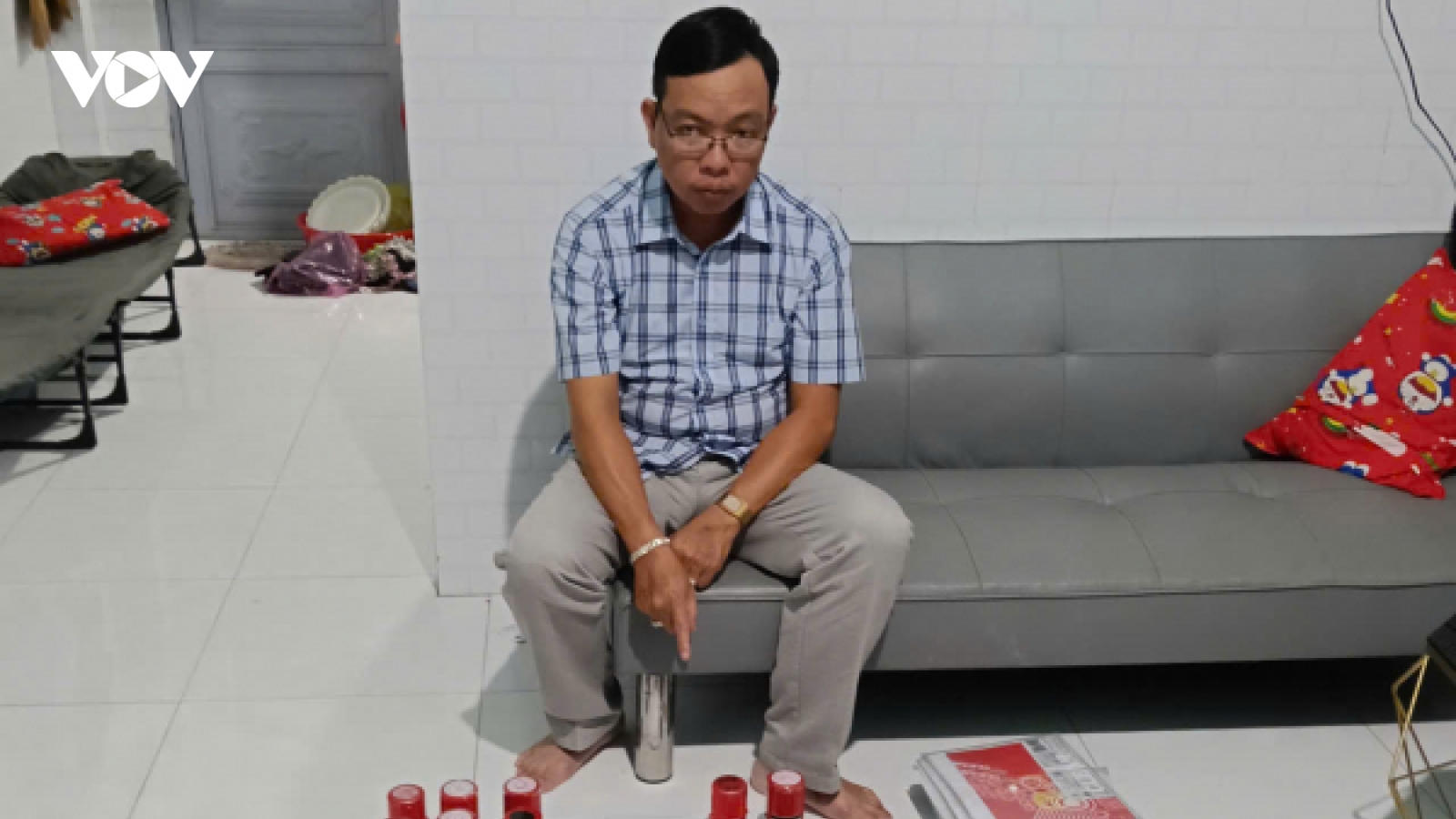 Bắt nguyên phó chủ tịch xã làm giả con dấu, tài liệu