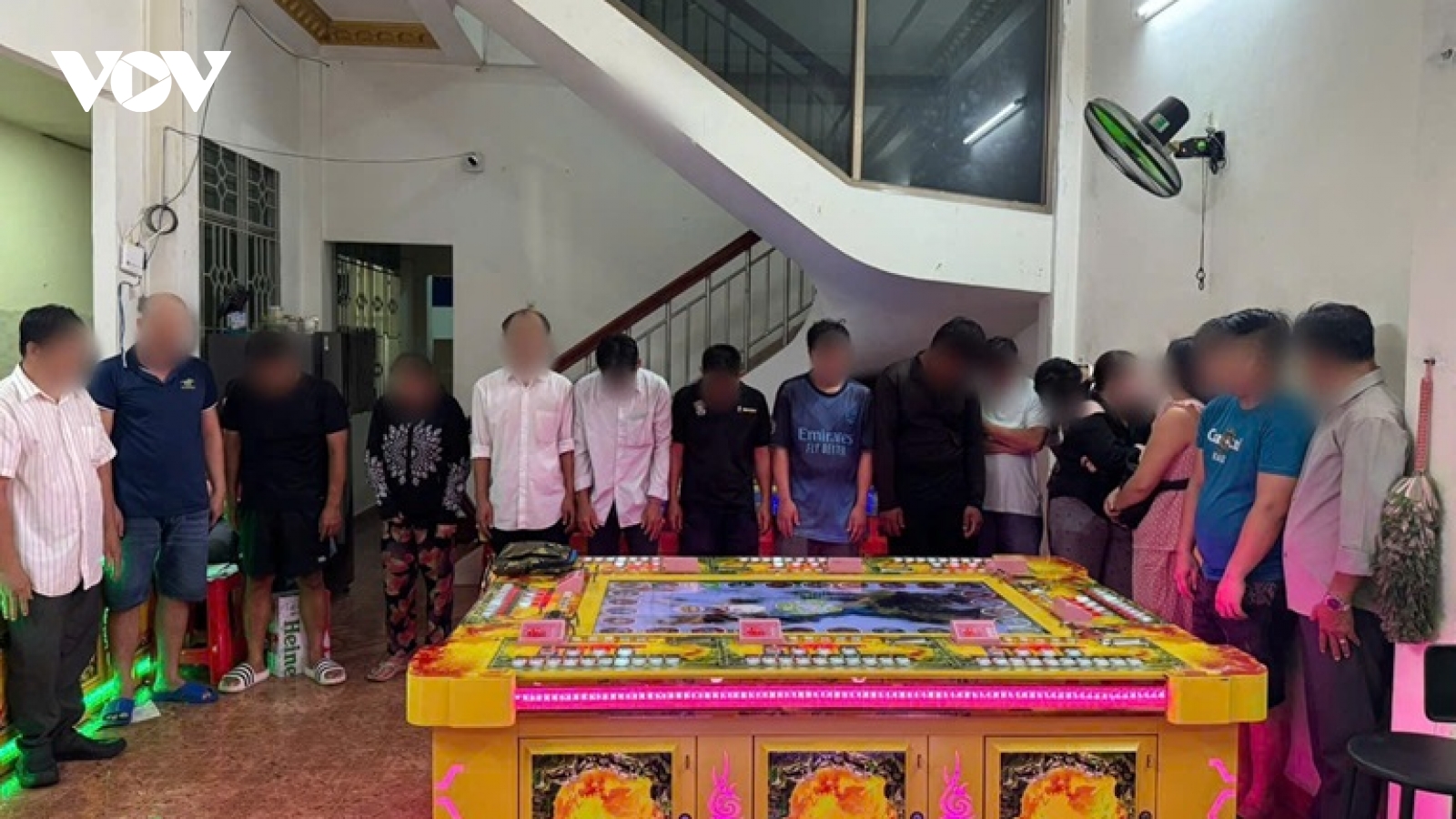 Xử lý 24 đối tượng tham gia cờ bạc với hình thức game bắn cá