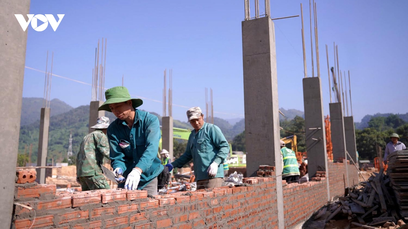 Tăng tốc xây dựng trường nội trú liên cấp ở biên giới Lai Châu