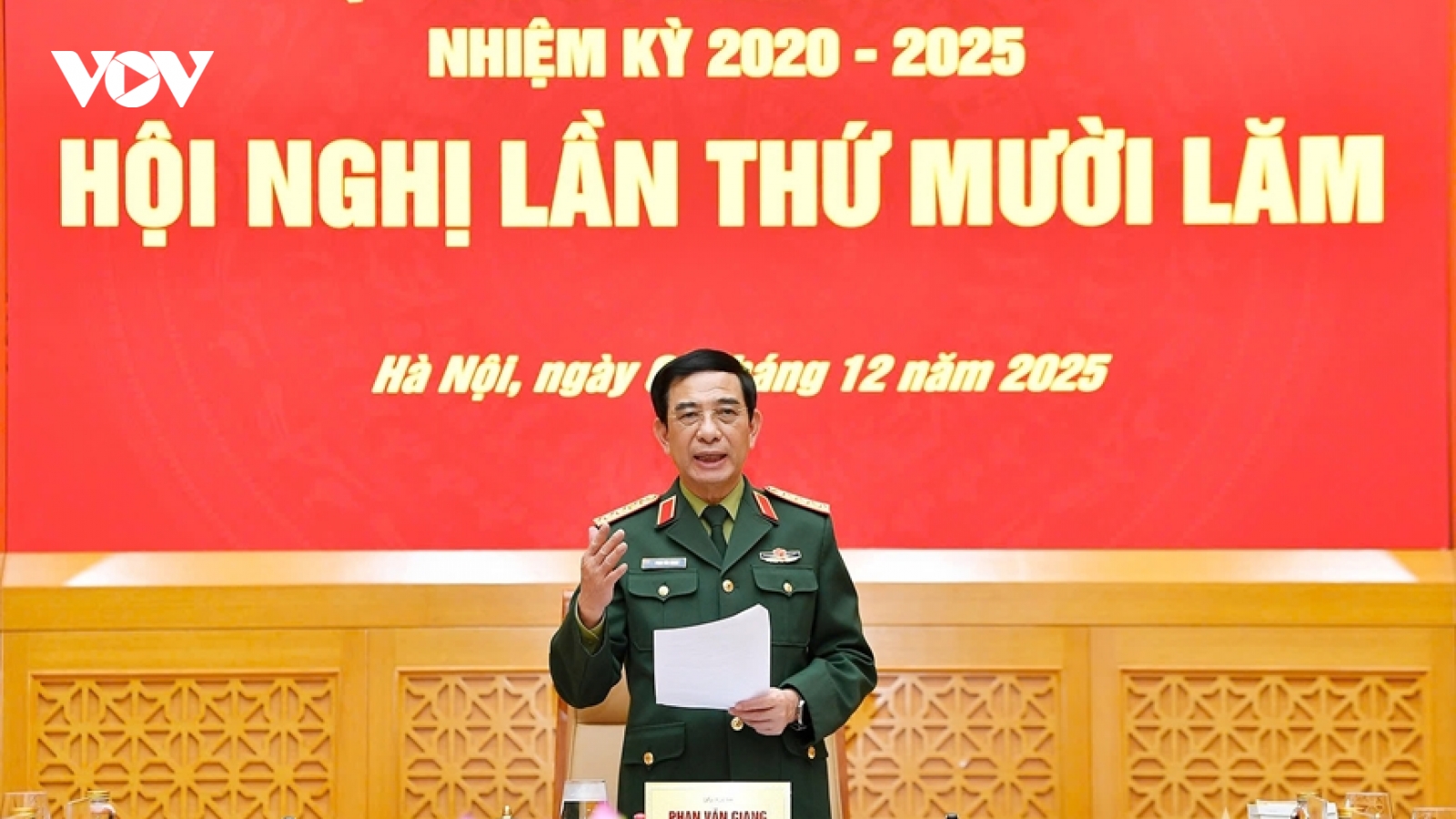 Hội nghị Quân ủy Trung ương xem xét, cho ý kiến về một số nội dung quan trọng
