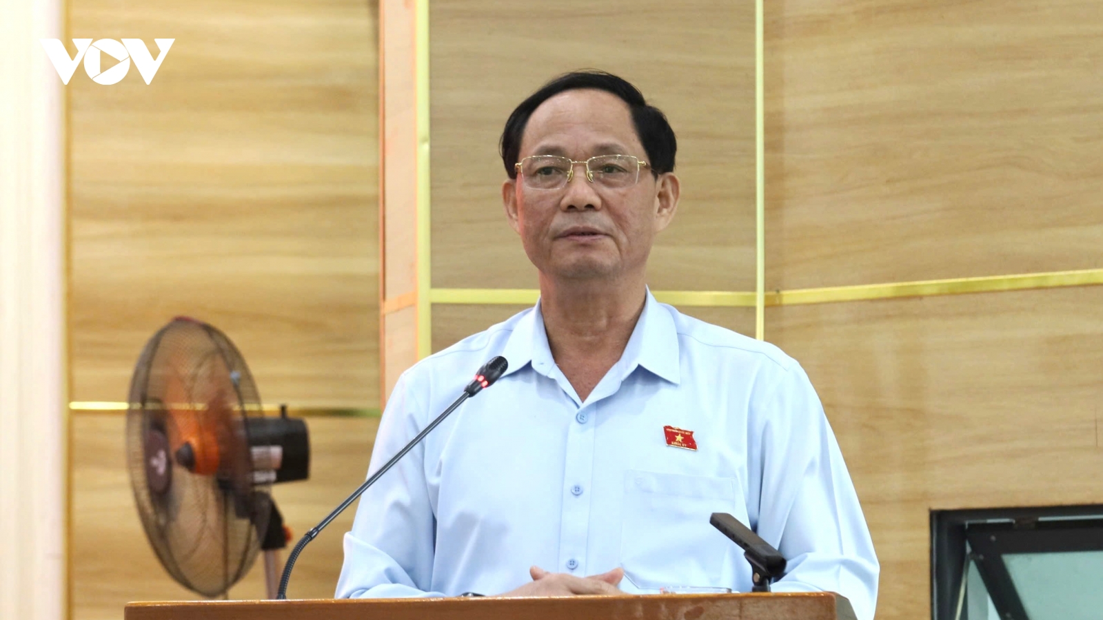 Phó Chủ tịch Quốc hội Trần Quang Phương tiếp xúc cử tri tỉnh Quảng Ngãi