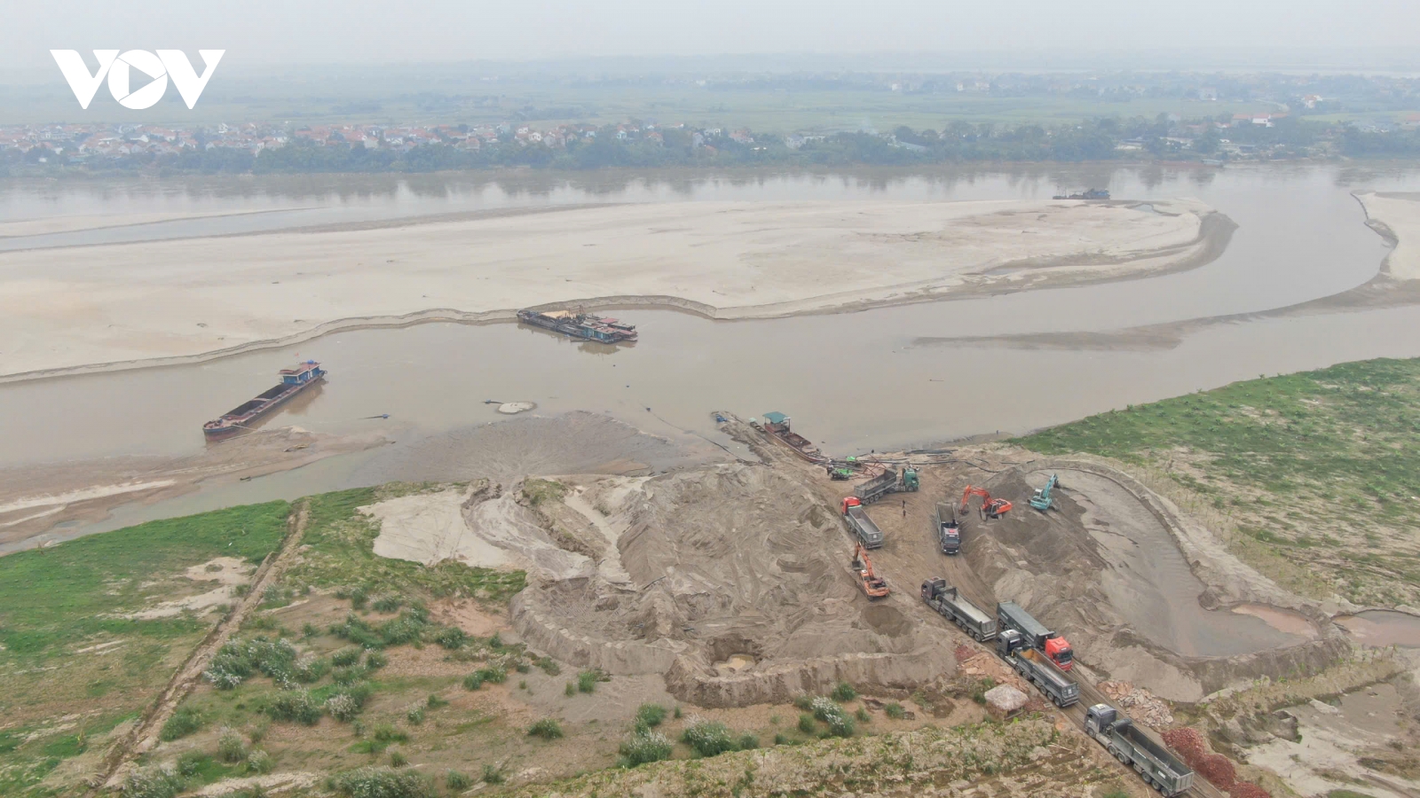 Tỉnh ủy Phú Thọ yêu cầu xử lý dứt điểm tình trạng khai thác khoáng sản sai phép